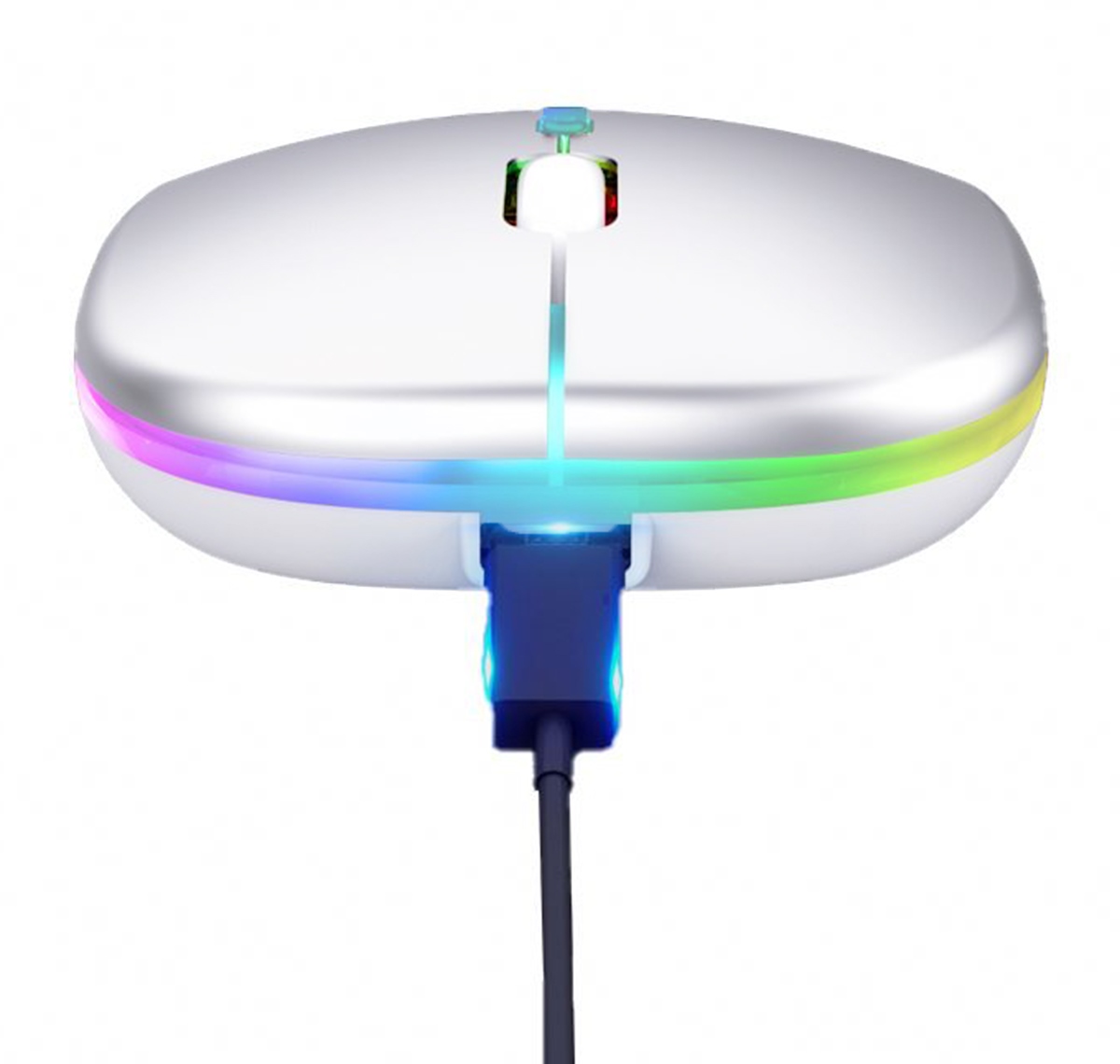 Belaidė optinė pelė ak211c rgb su led apšvietimu