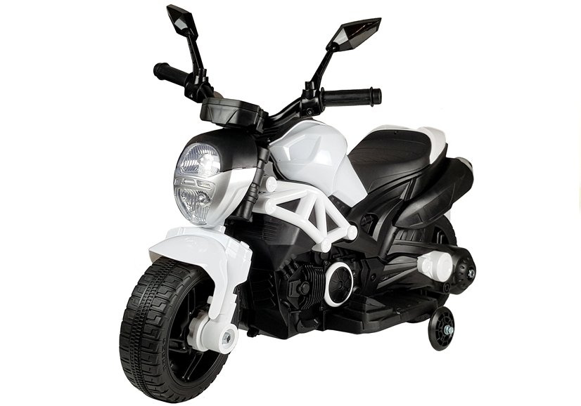 Elektrinis motociklas gtm1188, baltas