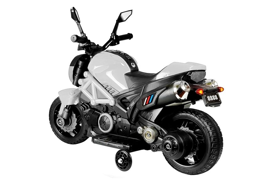 Elektrinis motociklas gtm1188, baltas