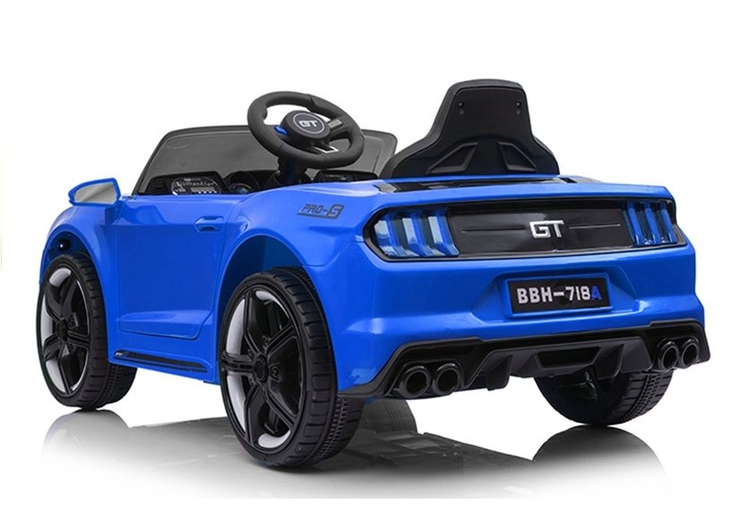 Bbh-718a elektrinis vaikiškas automobilis – mėlynas, lakuotas