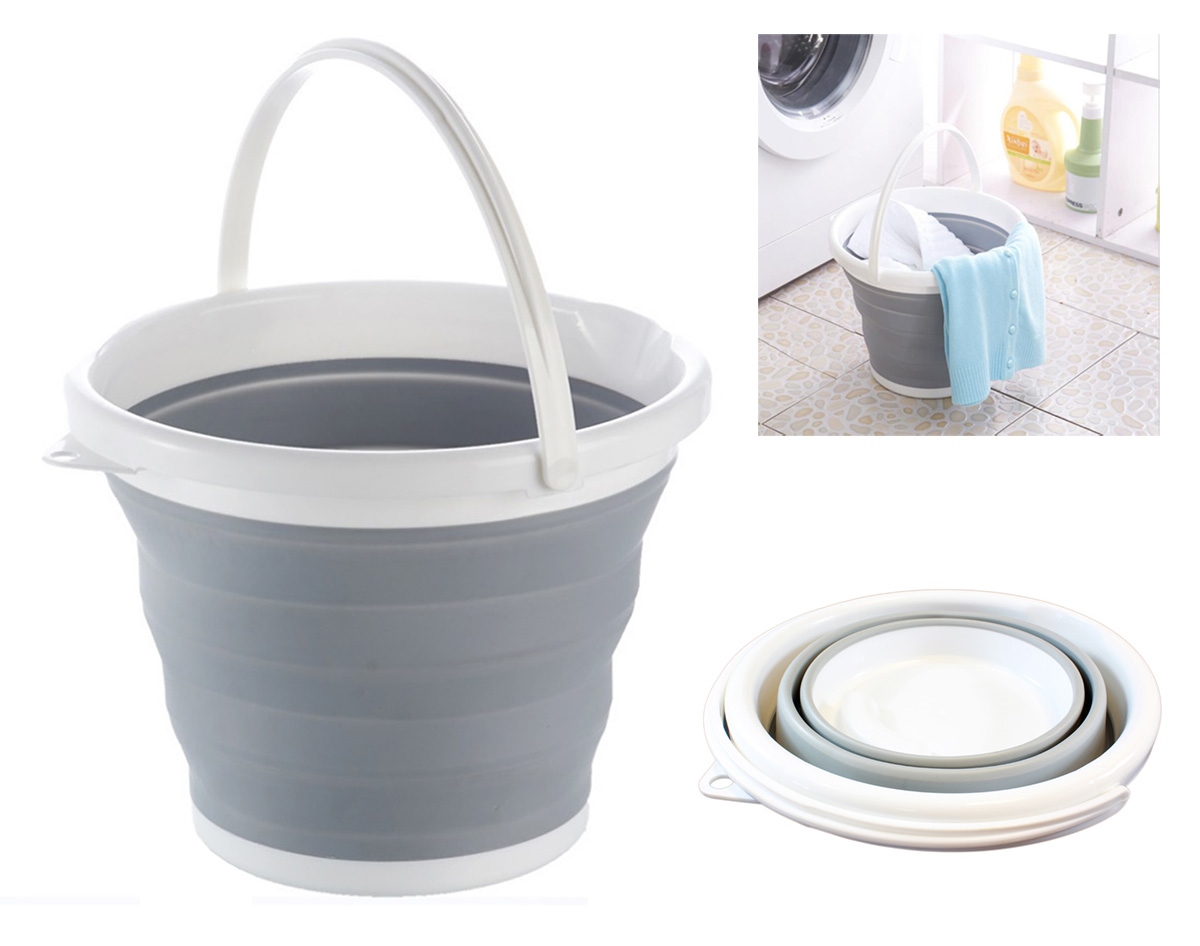 5L sulankstomas silikoninis kibiras AG659