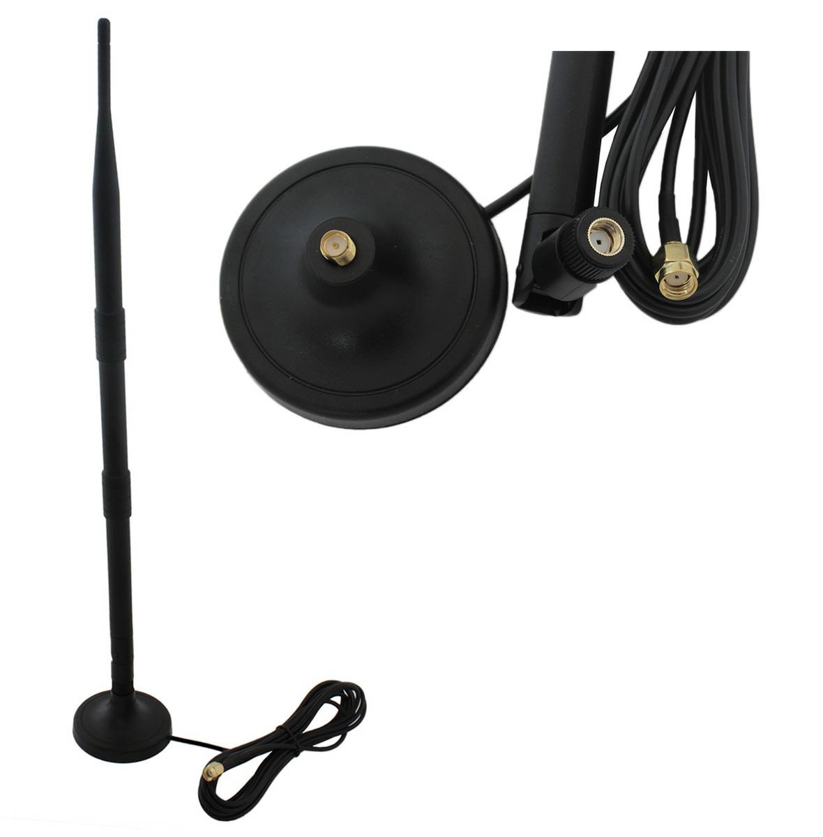 Antenos xline ak128 12dbi su rp-sma jungtimi ir 3m kabeliu