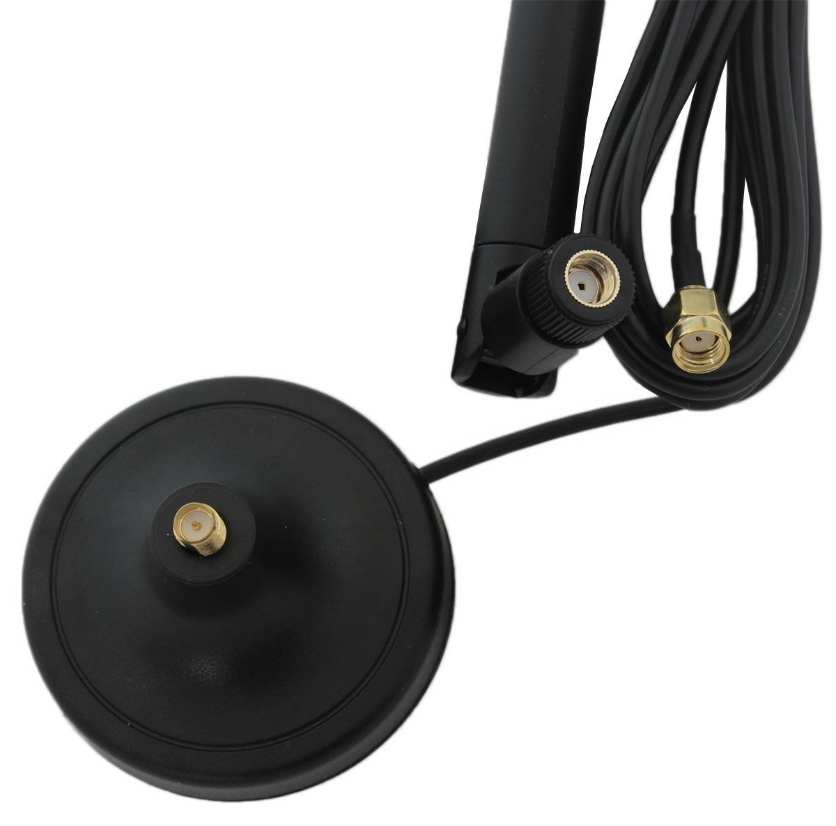 Antenos xline ak128 12dbi su rp-sma jungtimi ir 3m kabeliu