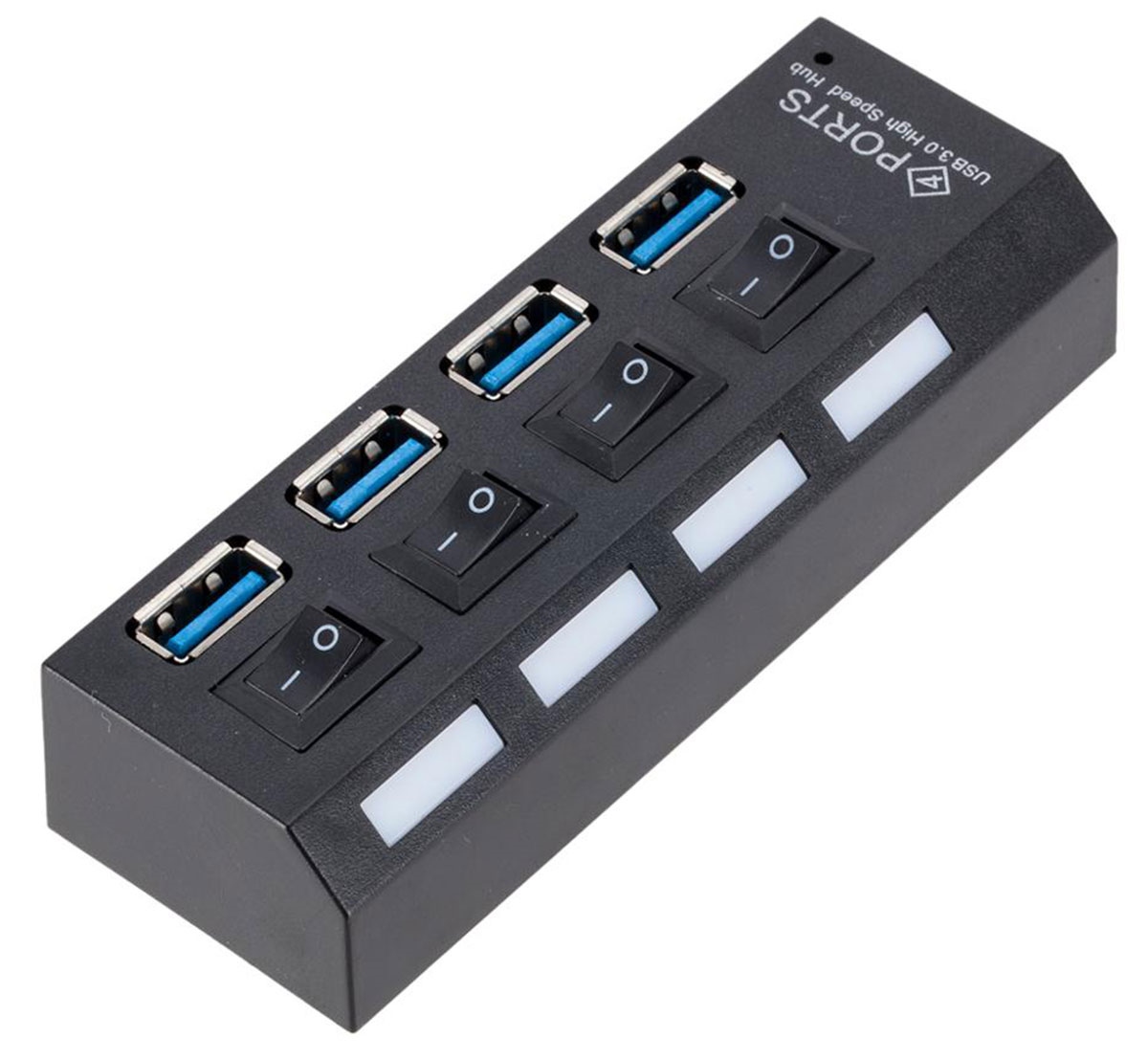 Usb šakotuvas ak244b, 4 portai, usb 3.0