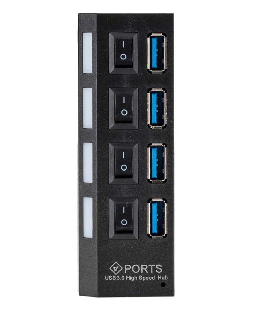 Usb šakotuvas ak244b, 4 portai, usb 3.0
