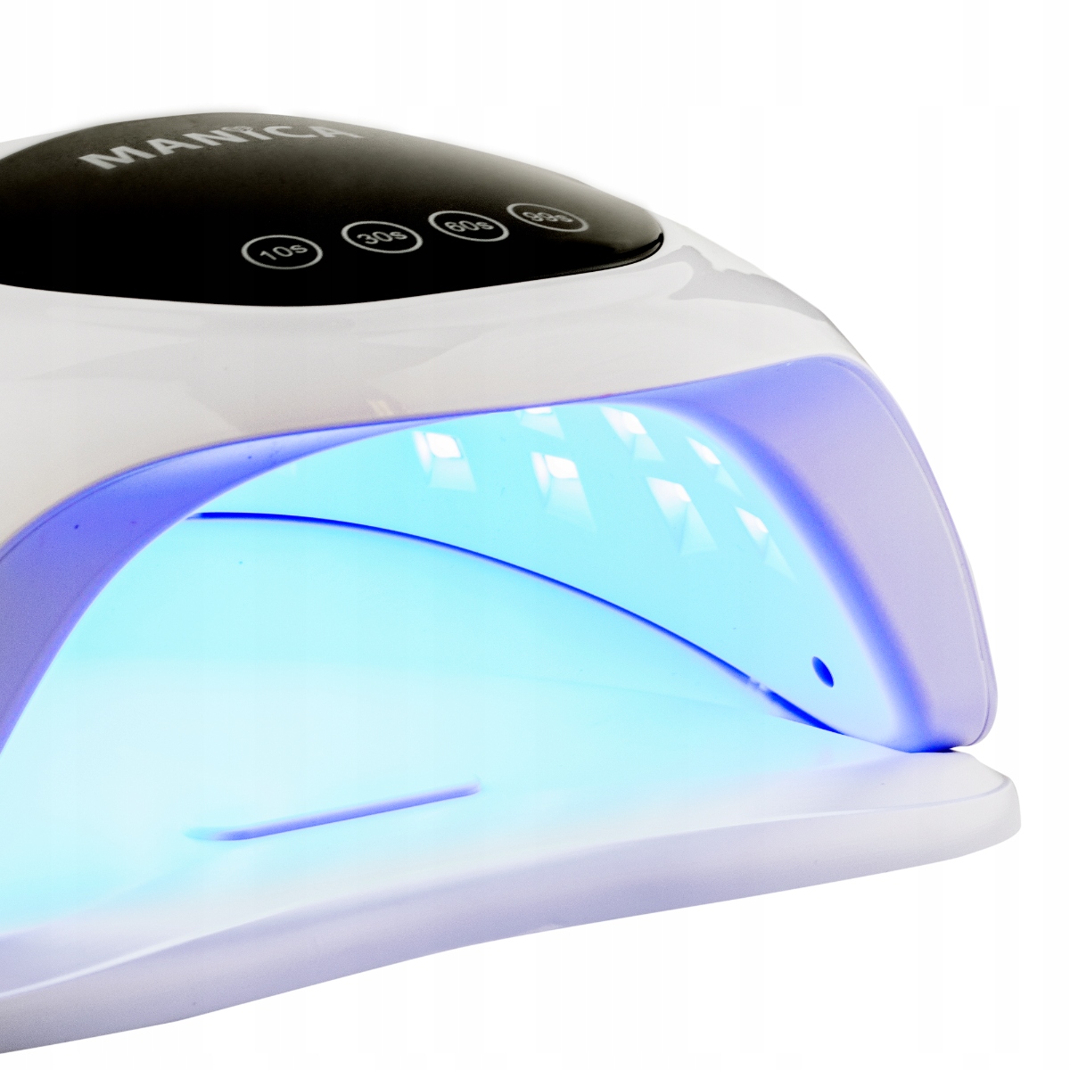"manica" uv nagų lempos geliniai hibridai galingas 180 w manikiūras pedikiūras