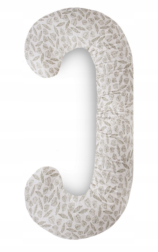 Maitinimo pagalvė CebaBaby DUO, egzotiniai lapeliai W-705-000-705