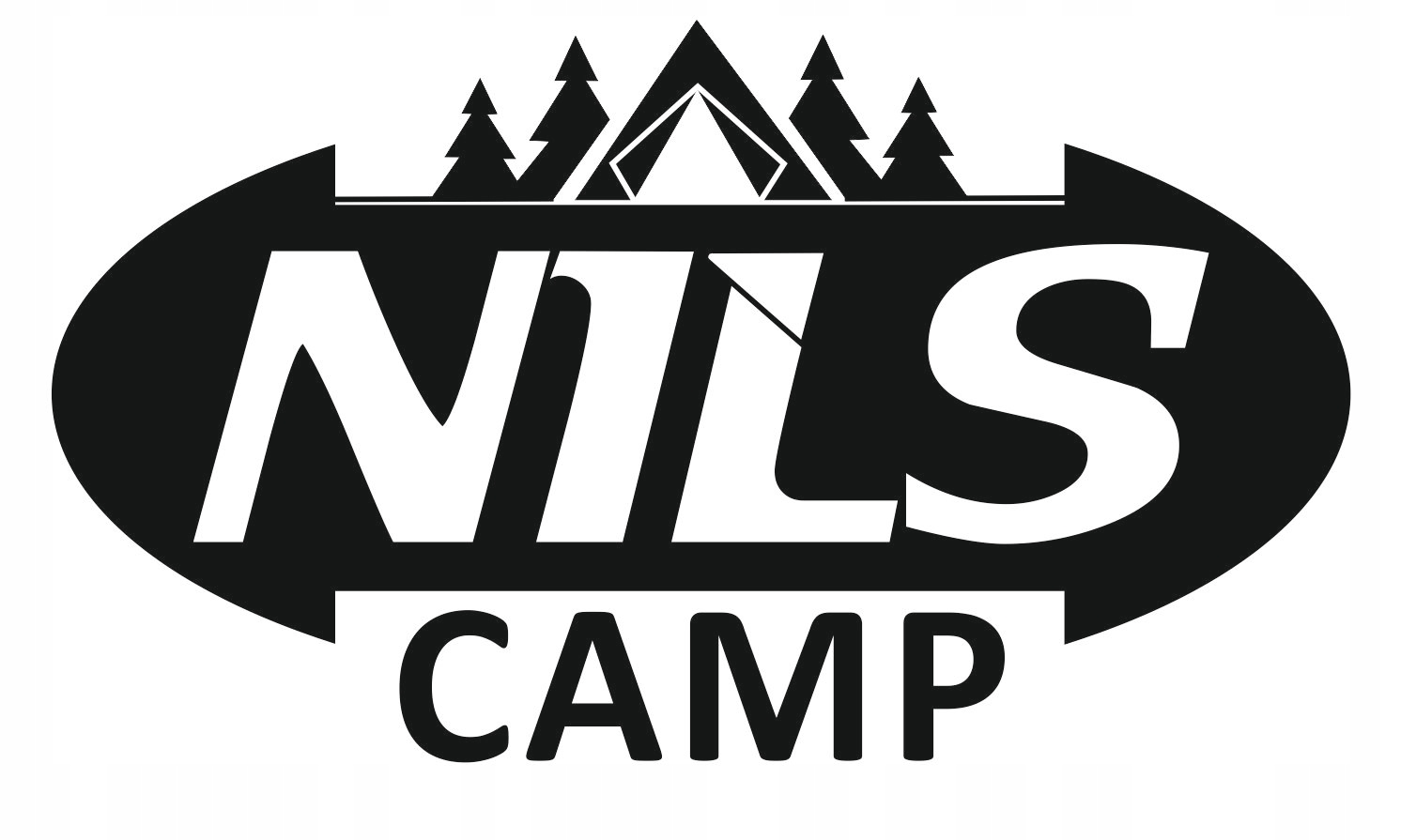 Diržas hamakams pakabinti Nils Camp, juodas