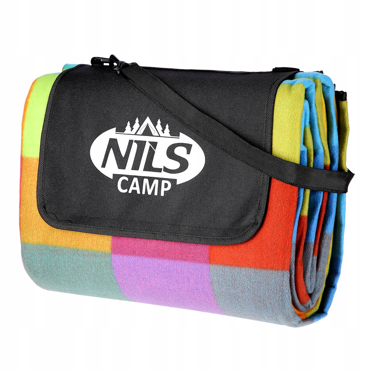 Iškylų kilimėlis Nils Camp NC2221, 250x200 cm, įvairių spalvų