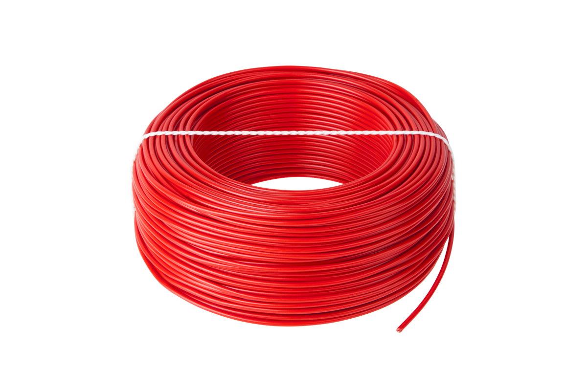 Maitinimo laidas elektrokabel 1x1,5, 100 m