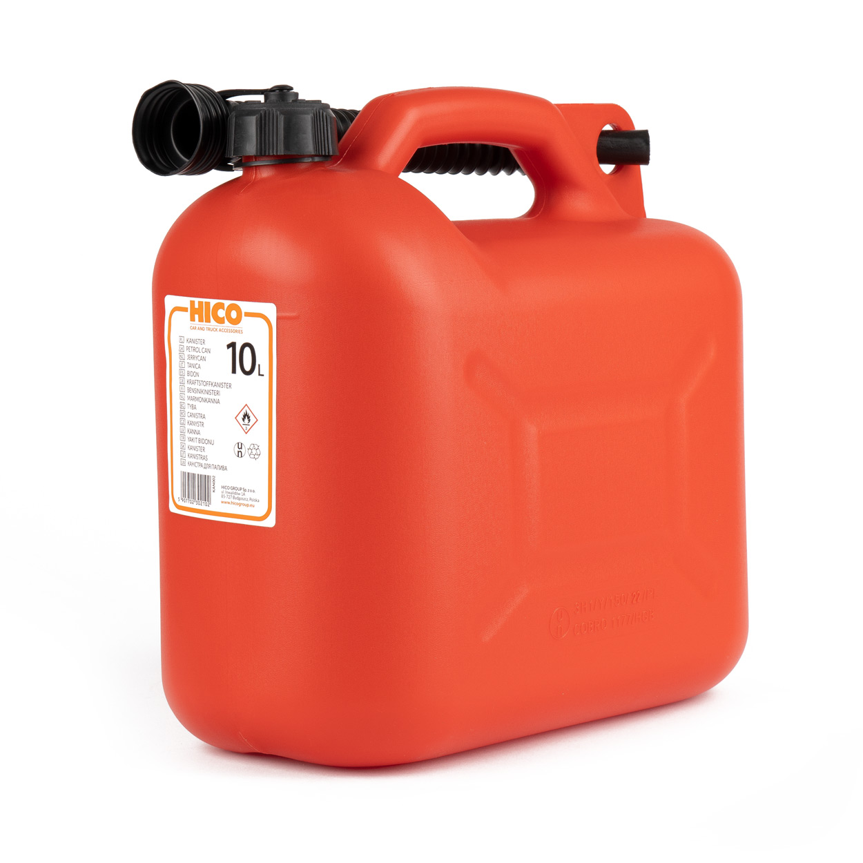 Kanistras kurui hico, 10 l