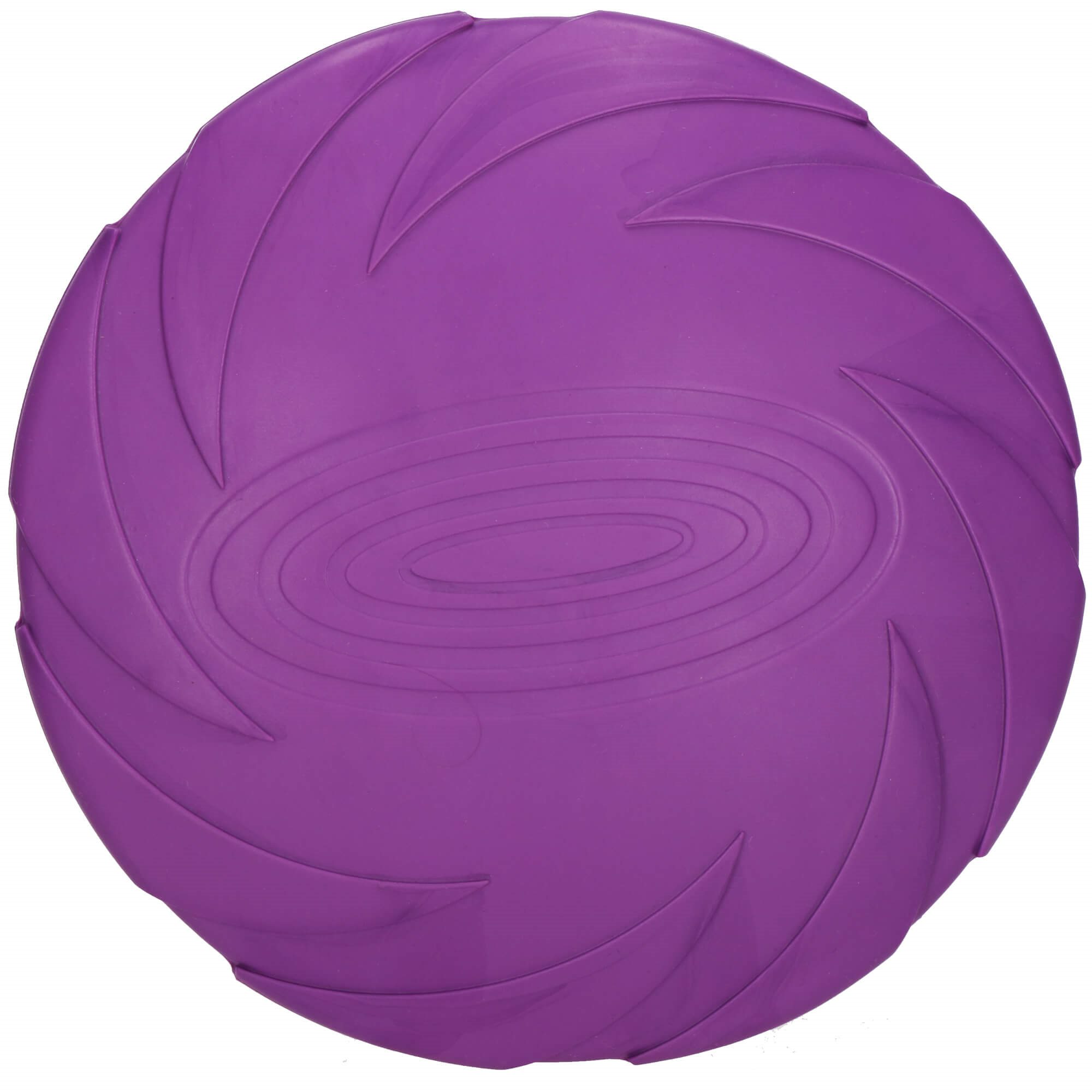 Šunų skraidanti lėkštė-dubenėlis springos, 18 cm, violetinė