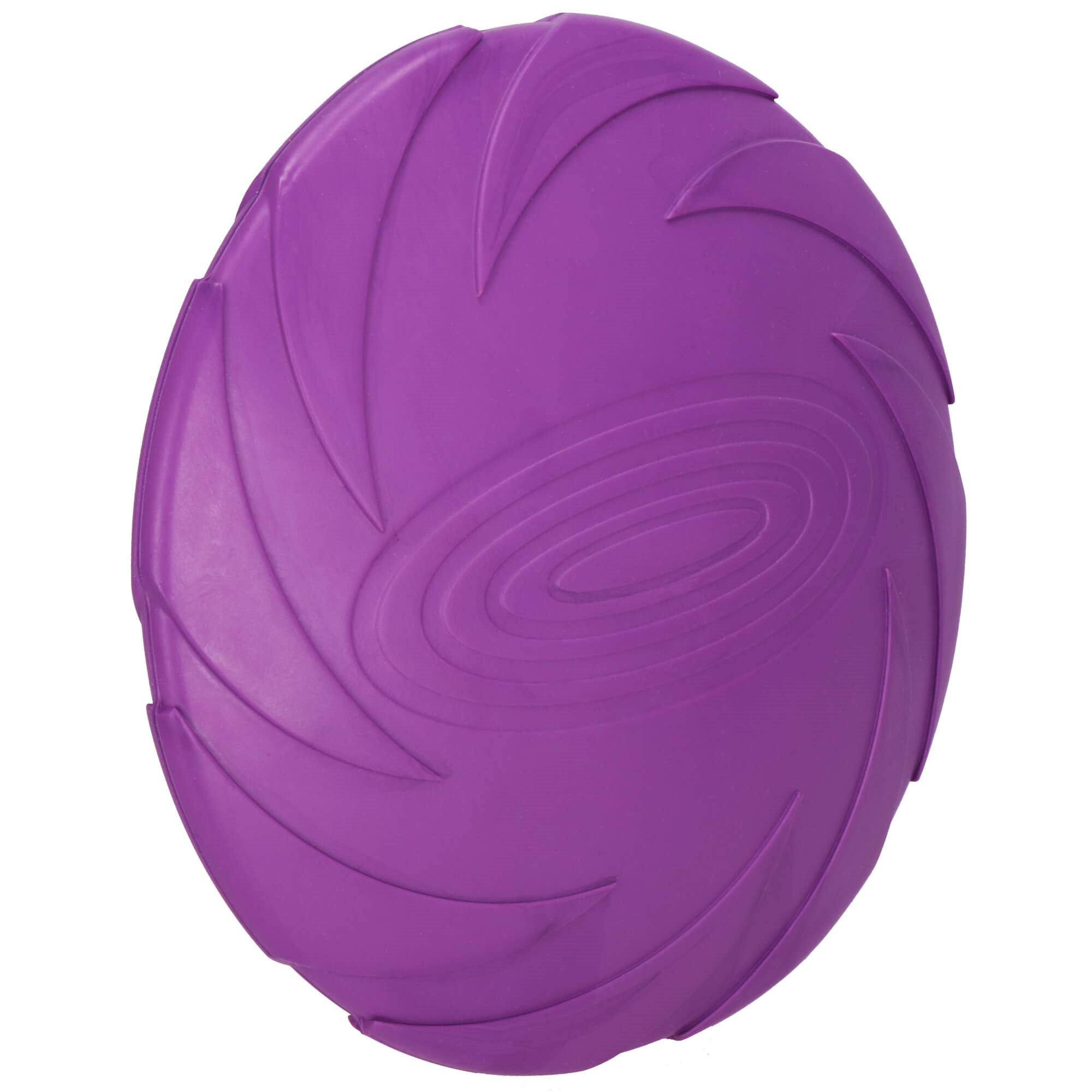 Šunų skraidanti lėkštė-dubenėlis springos, 18 cm, violetinė
