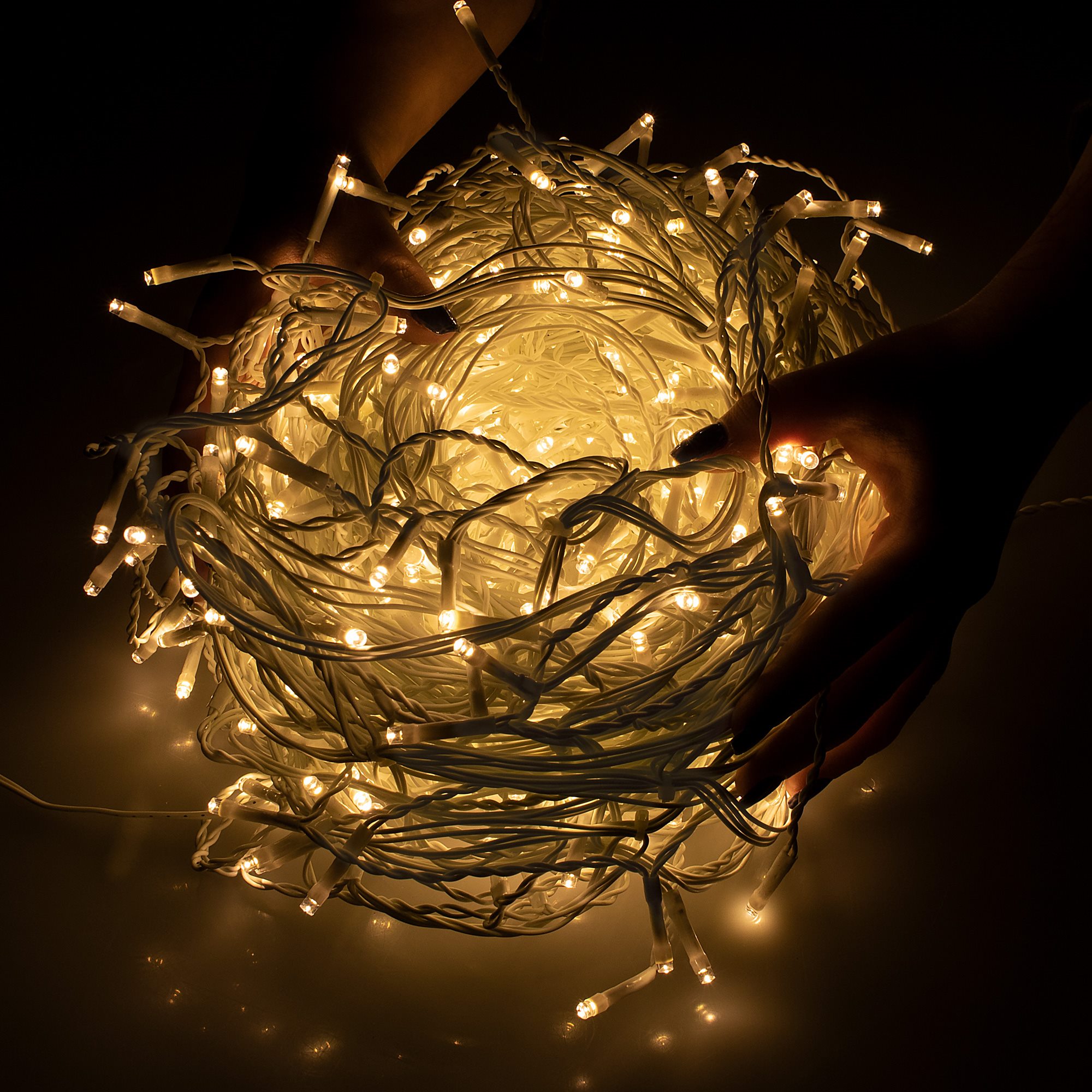 Varveklio girlianda 500 led su programuotoju