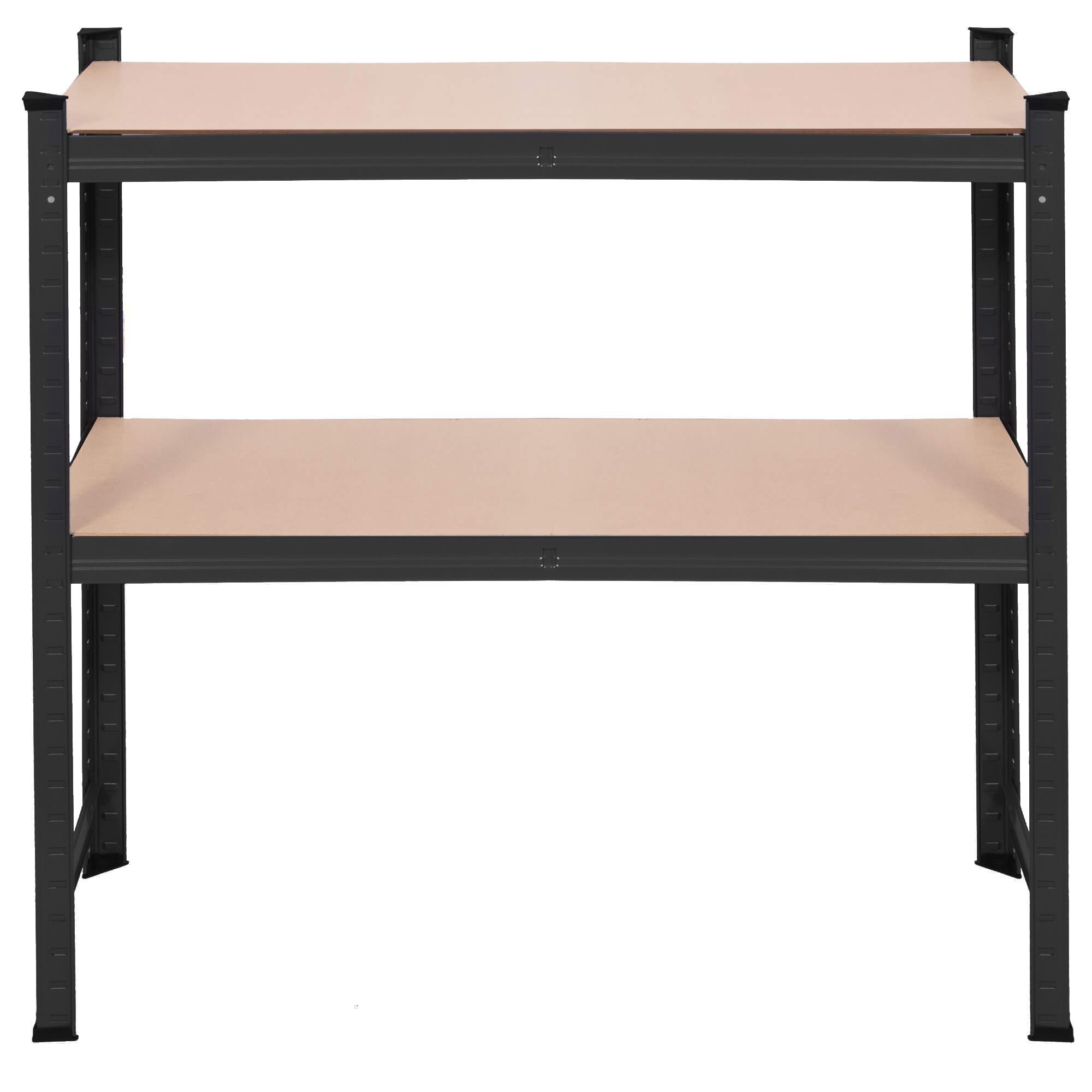 Metalinė lentynėlė springos 150 x 75 x 30 cm, 5 lentynos, 675 kg apkrova