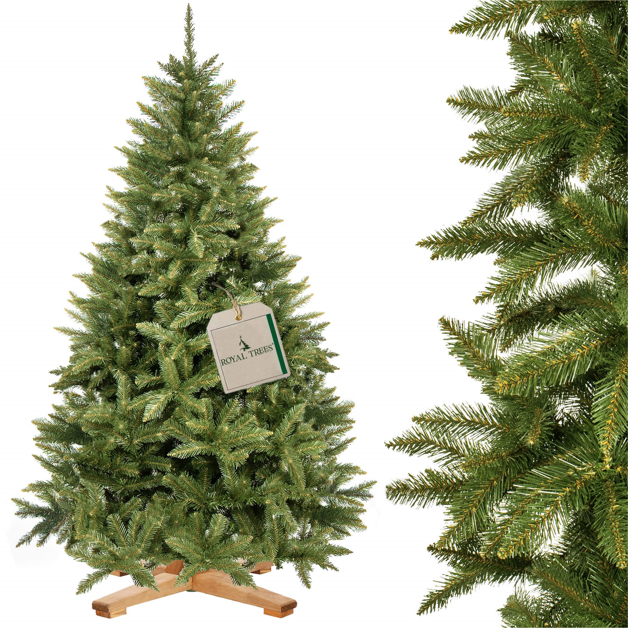 Dirbtinė kalėdų eglutė royal trees, kaukazo eglė, 220 cm