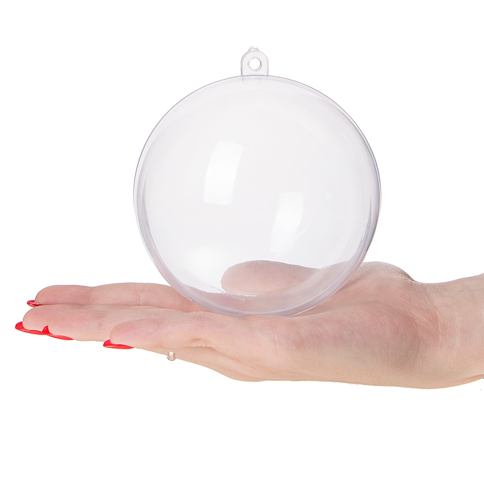 Plastikinis burbulas springos 10 cm