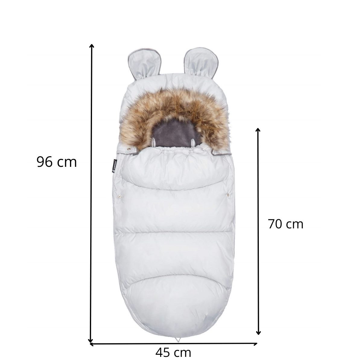 Miegmaišis springos sb0047 rogutėms su kailiu 1