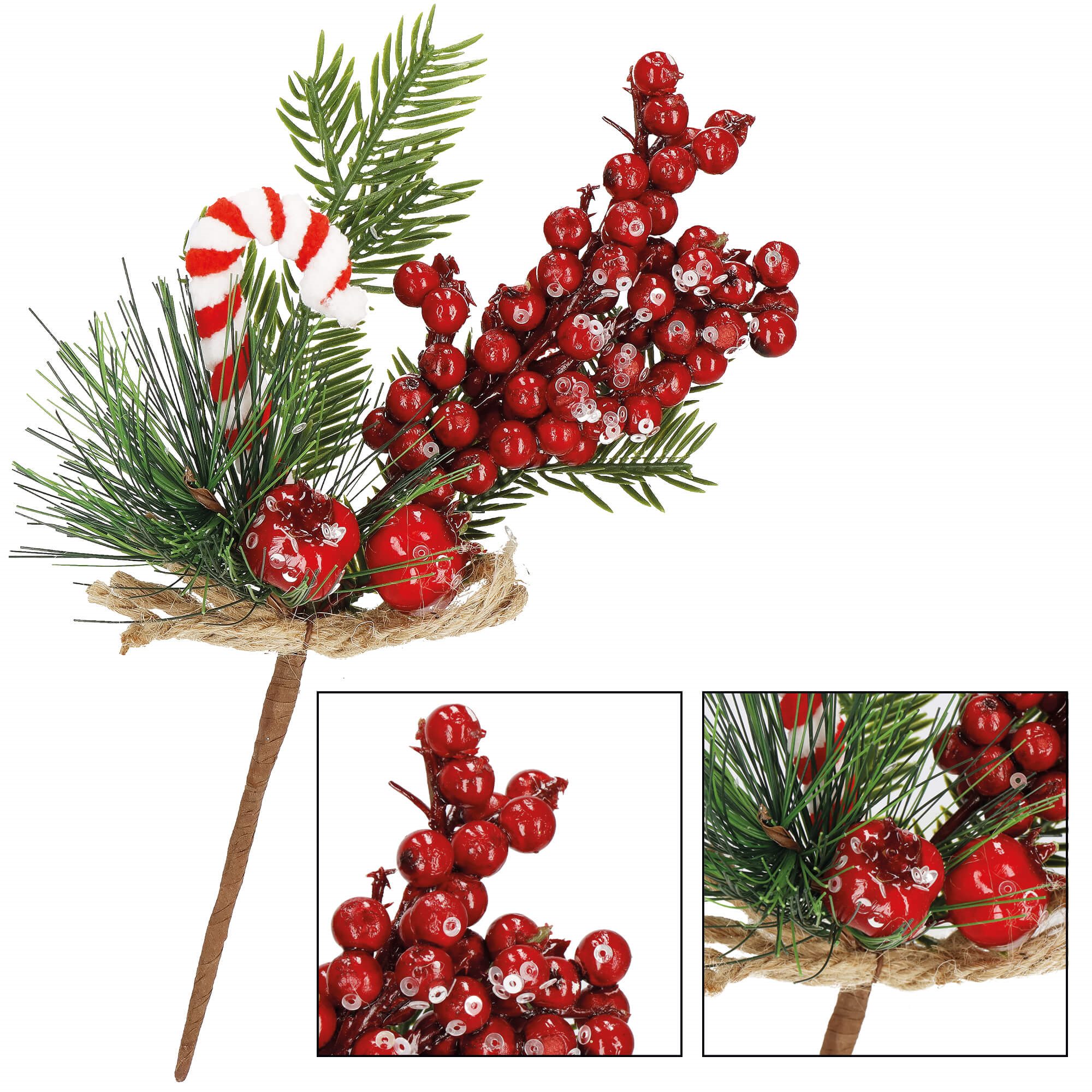 Dekoratyvinė šakelė springos ca1212, 24 cm