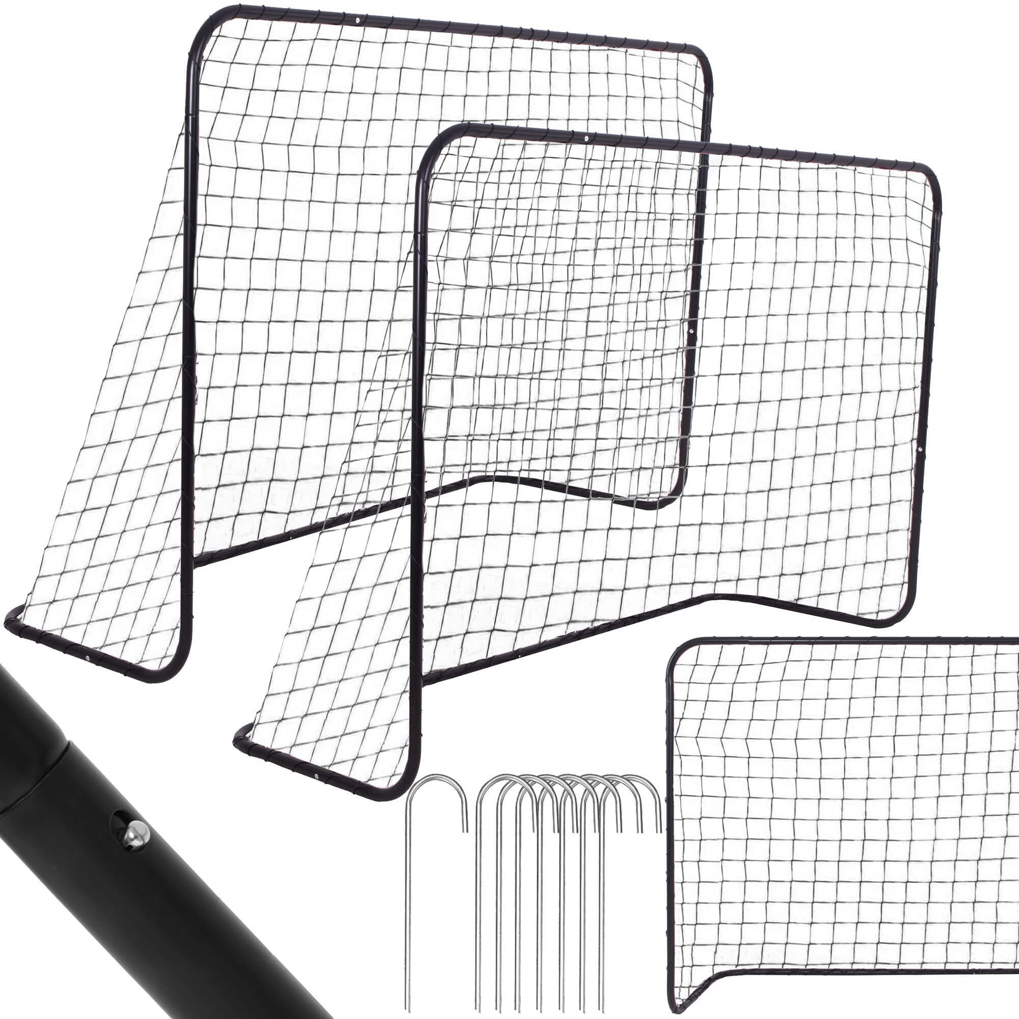 Futbolo vartų komplektas Springos SG0015 183x122x61 cm 2