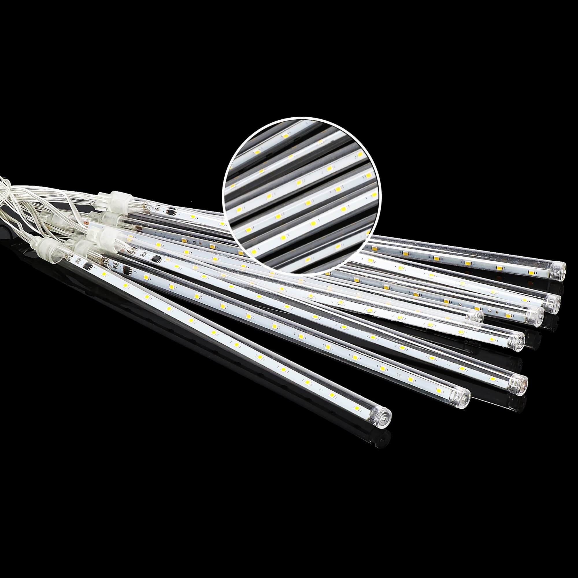 Kalėdinė girlianda springos 288 led, 7,2 m, šaltai balta, ip44