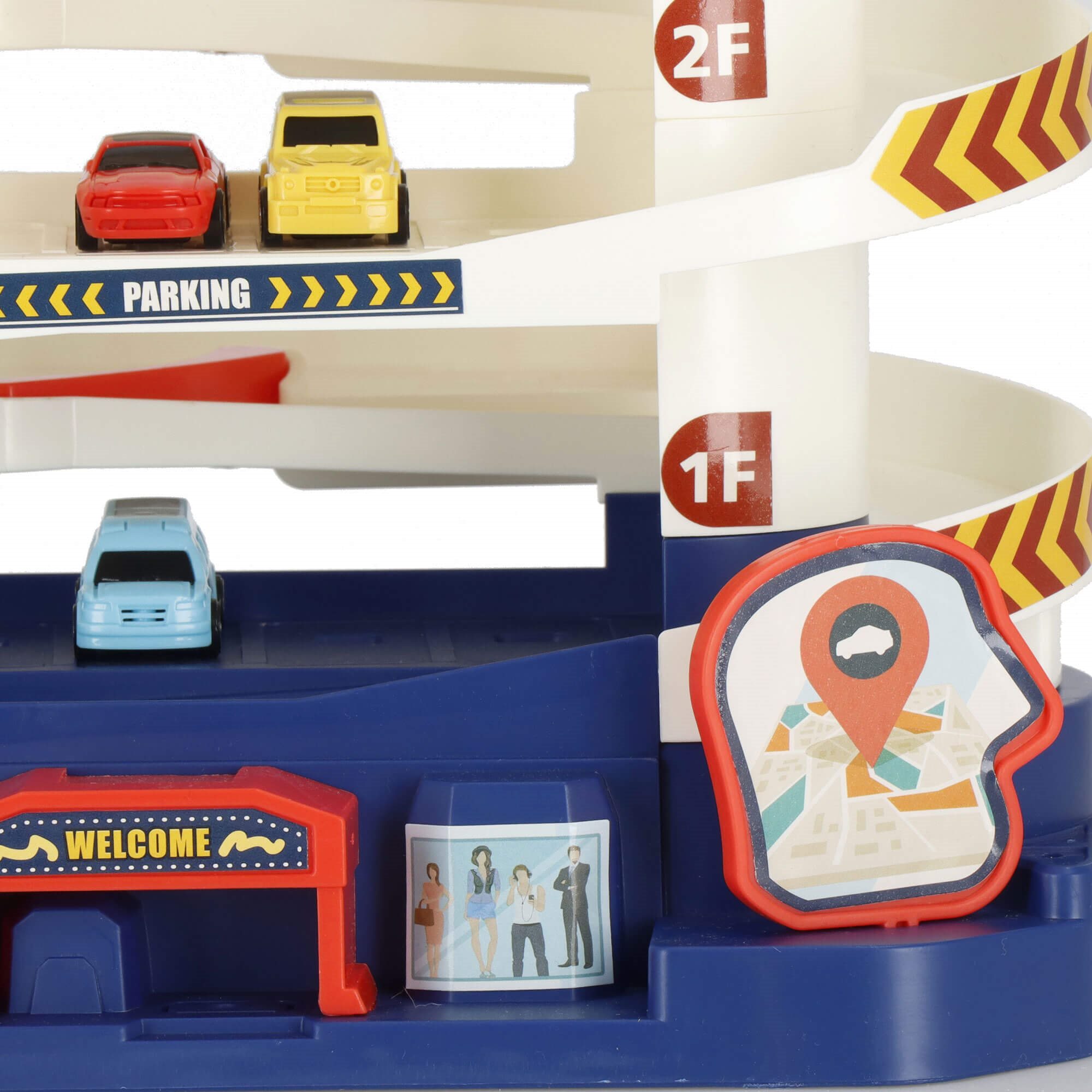 Automobilių stovėjimo aikštelė su spirale 32 cm