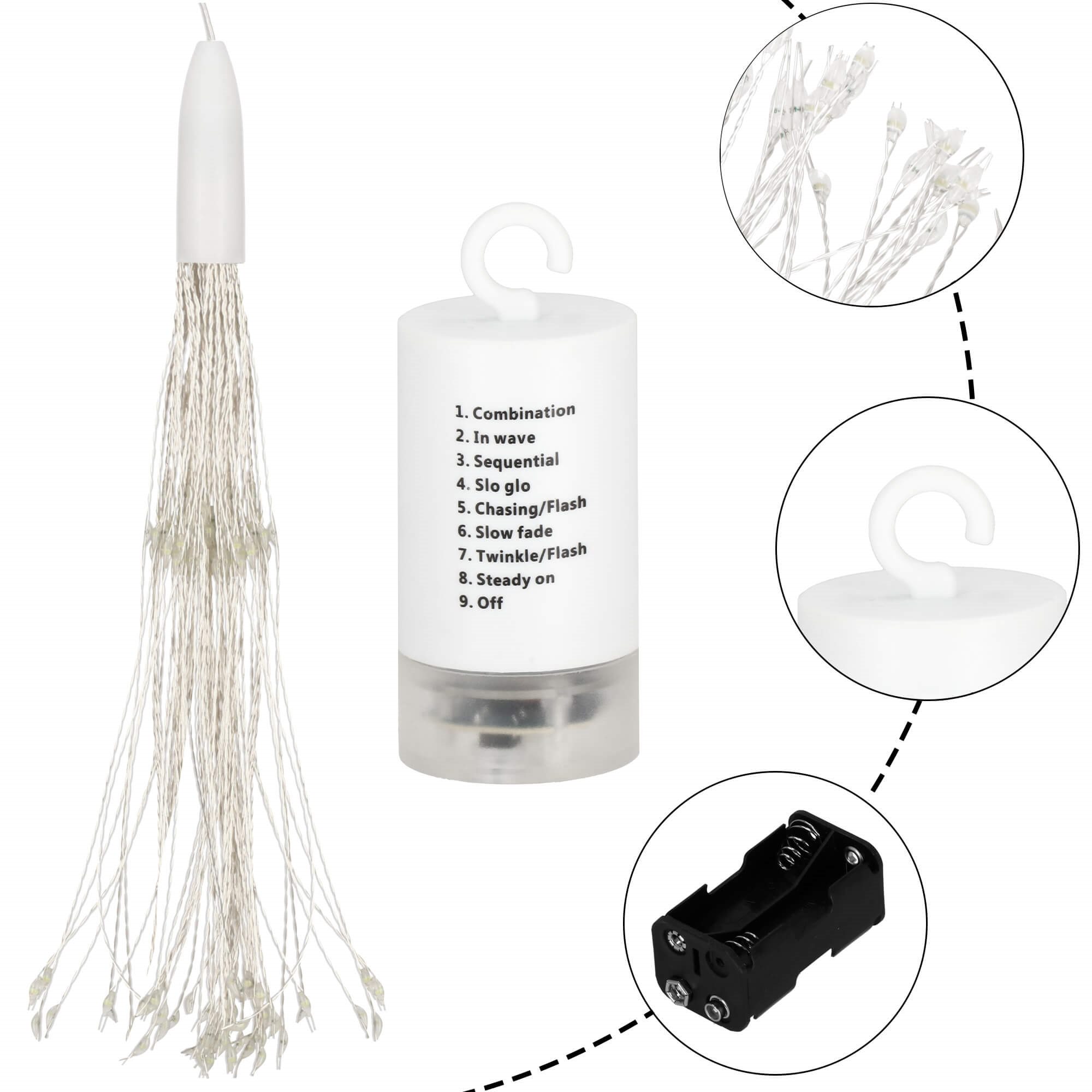 Led lemputės springos cl0181, 100 led