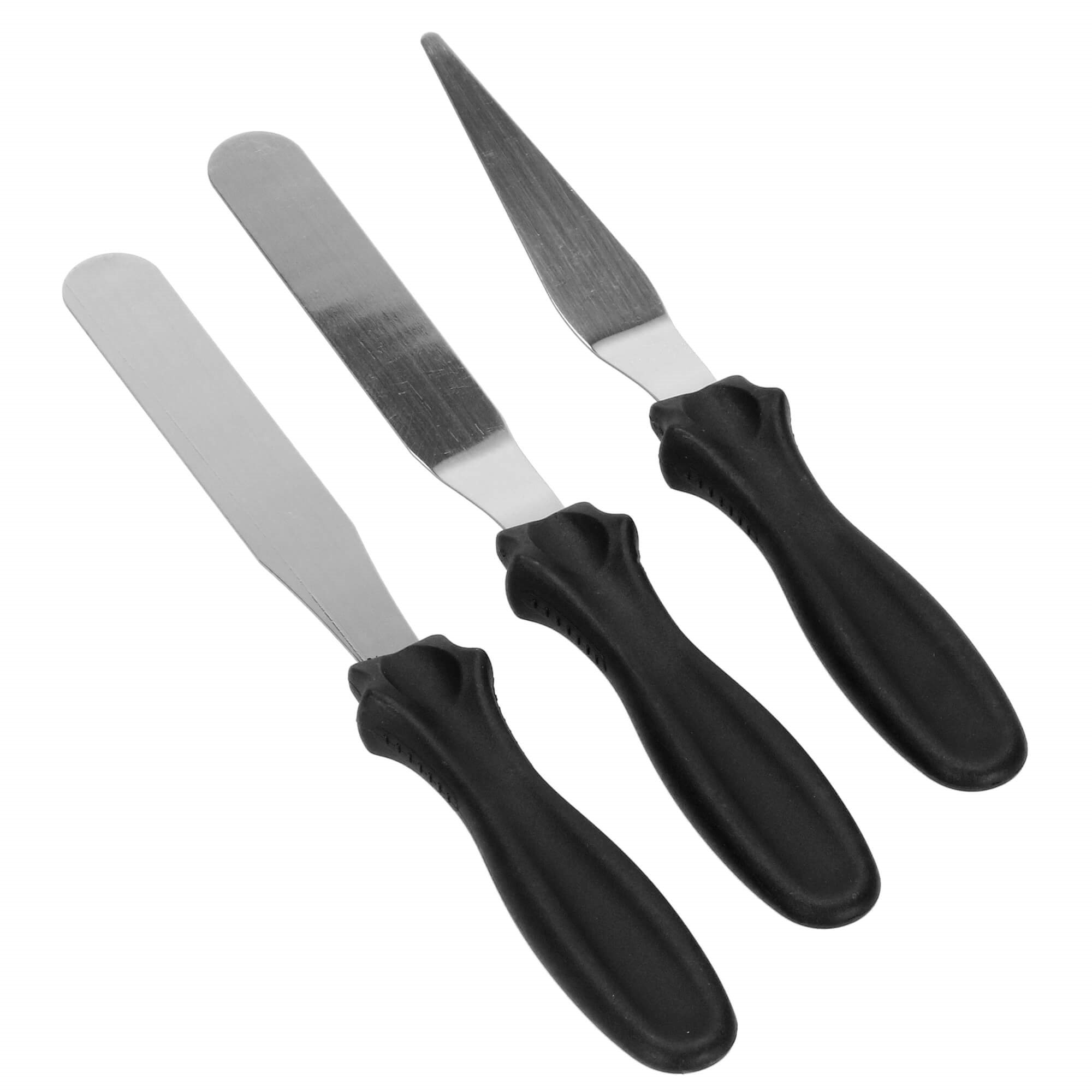 Konditerinių mentelių rinkinys 3 vnt.