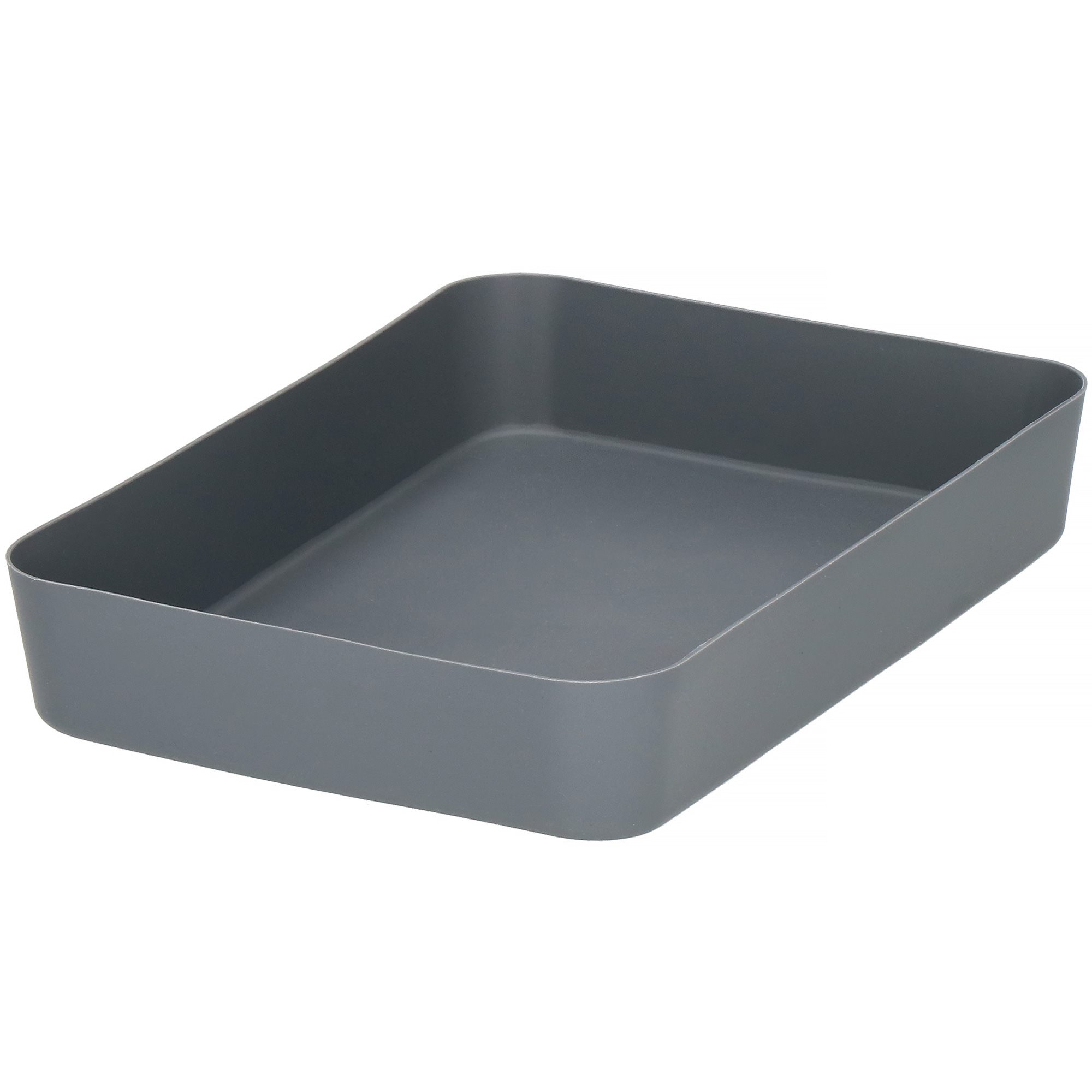 Stalčiaus dėklas springos 26x18 cm, pilkas