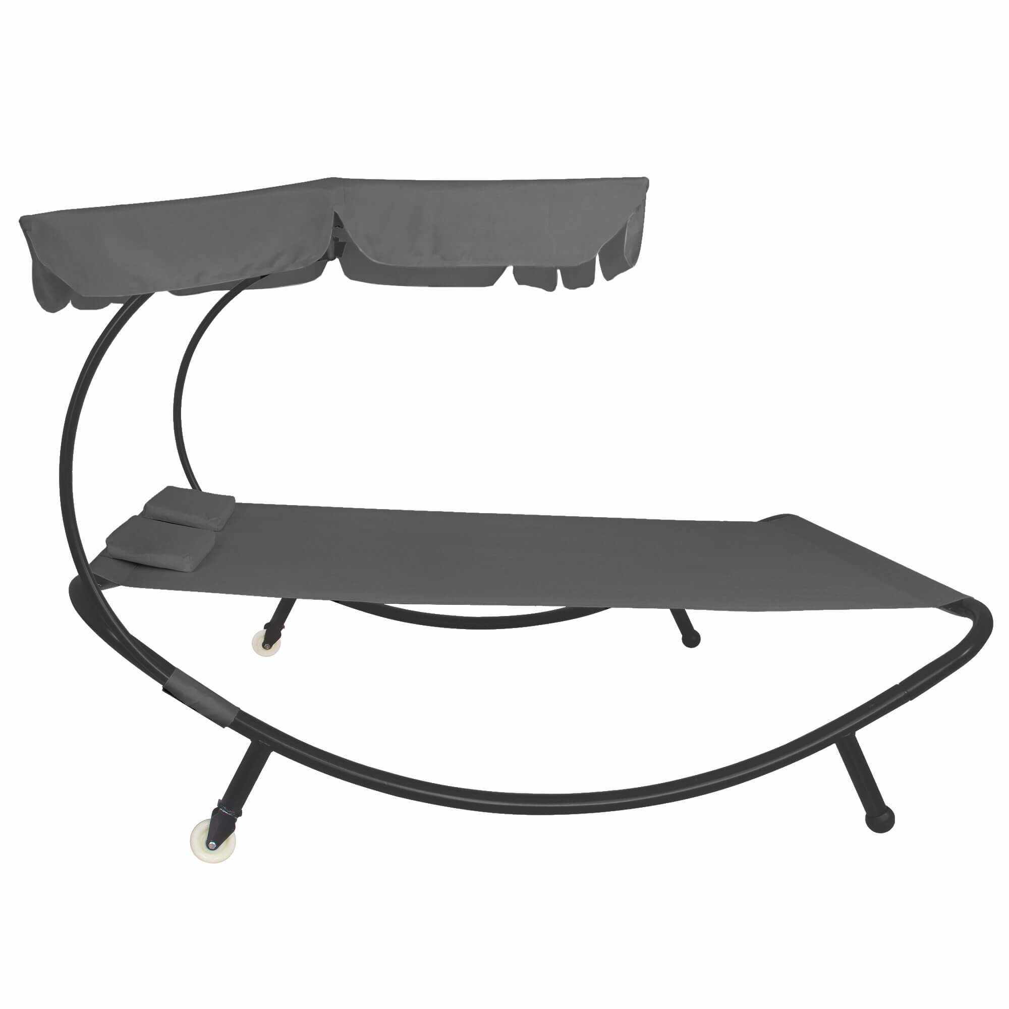 Sodo sofa Springos GF2002 su skydeliu ir pagalvėmis 2