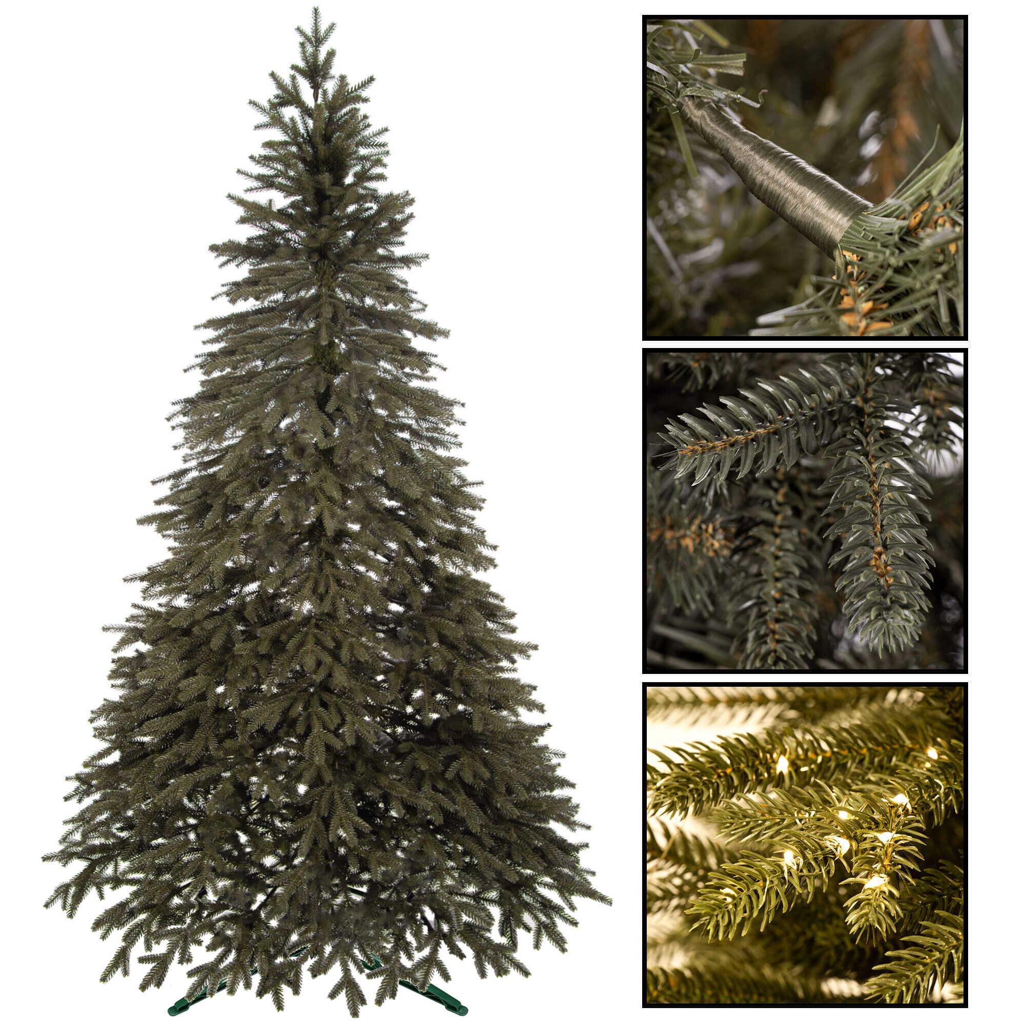 Kalėdų eglutė springos 120 cm premium pe šakelės