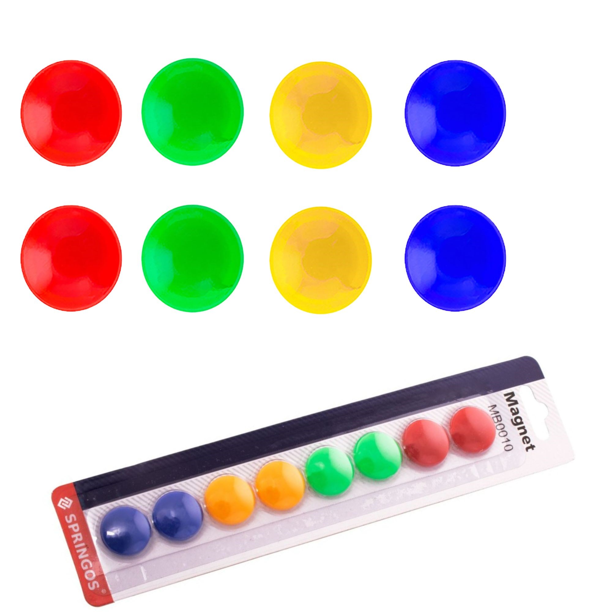 Magnetai Springos apvalūs 20 mm 8 vnt. 3
