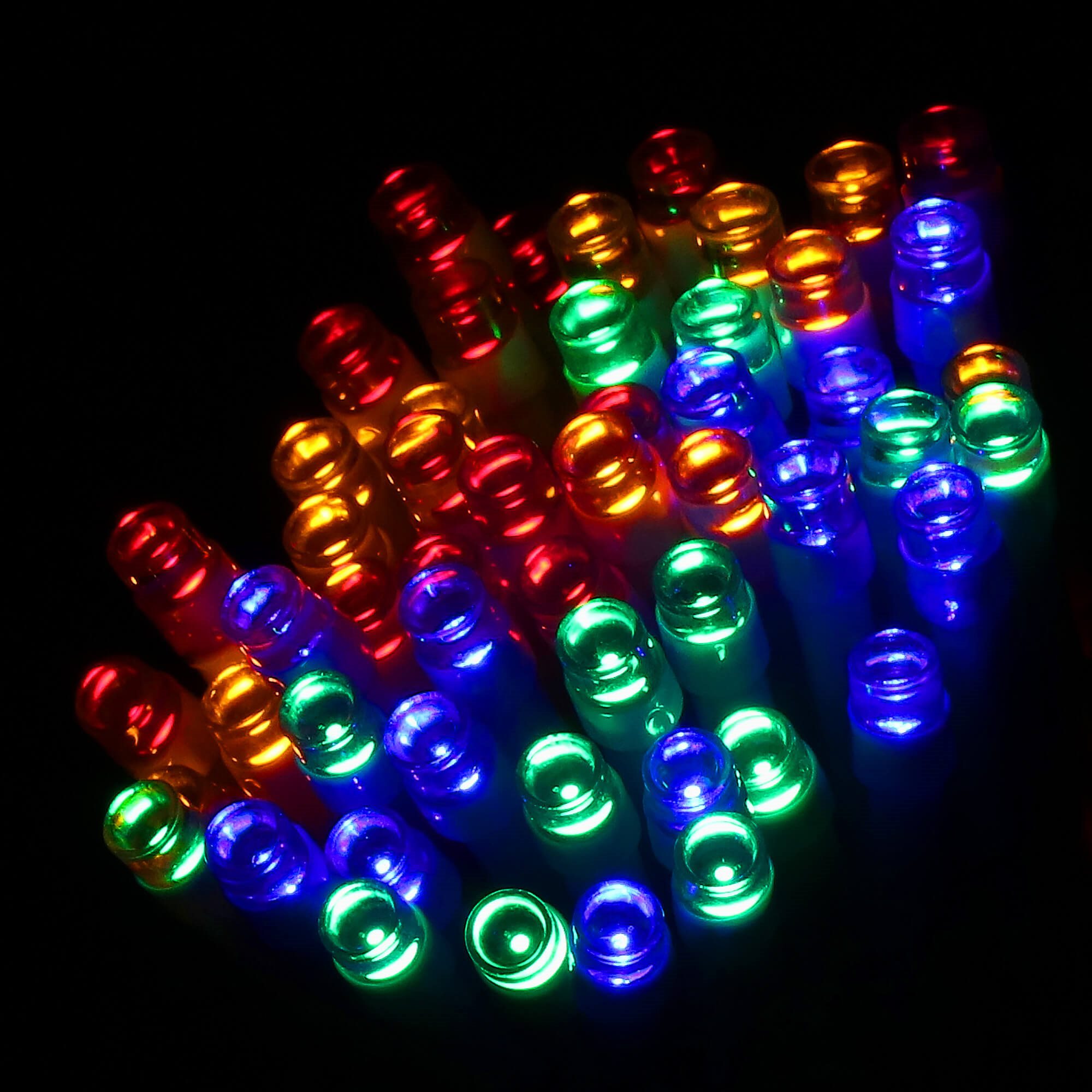 Kalėdinė girlianda springos, 50 led, 5 m