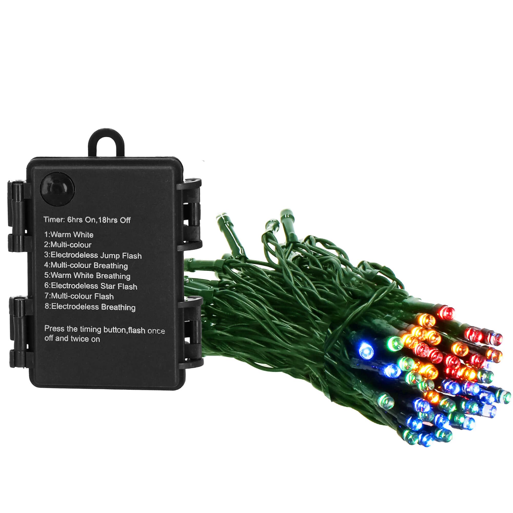 Kalėdinė girlianda springos, 50 led, 5 m