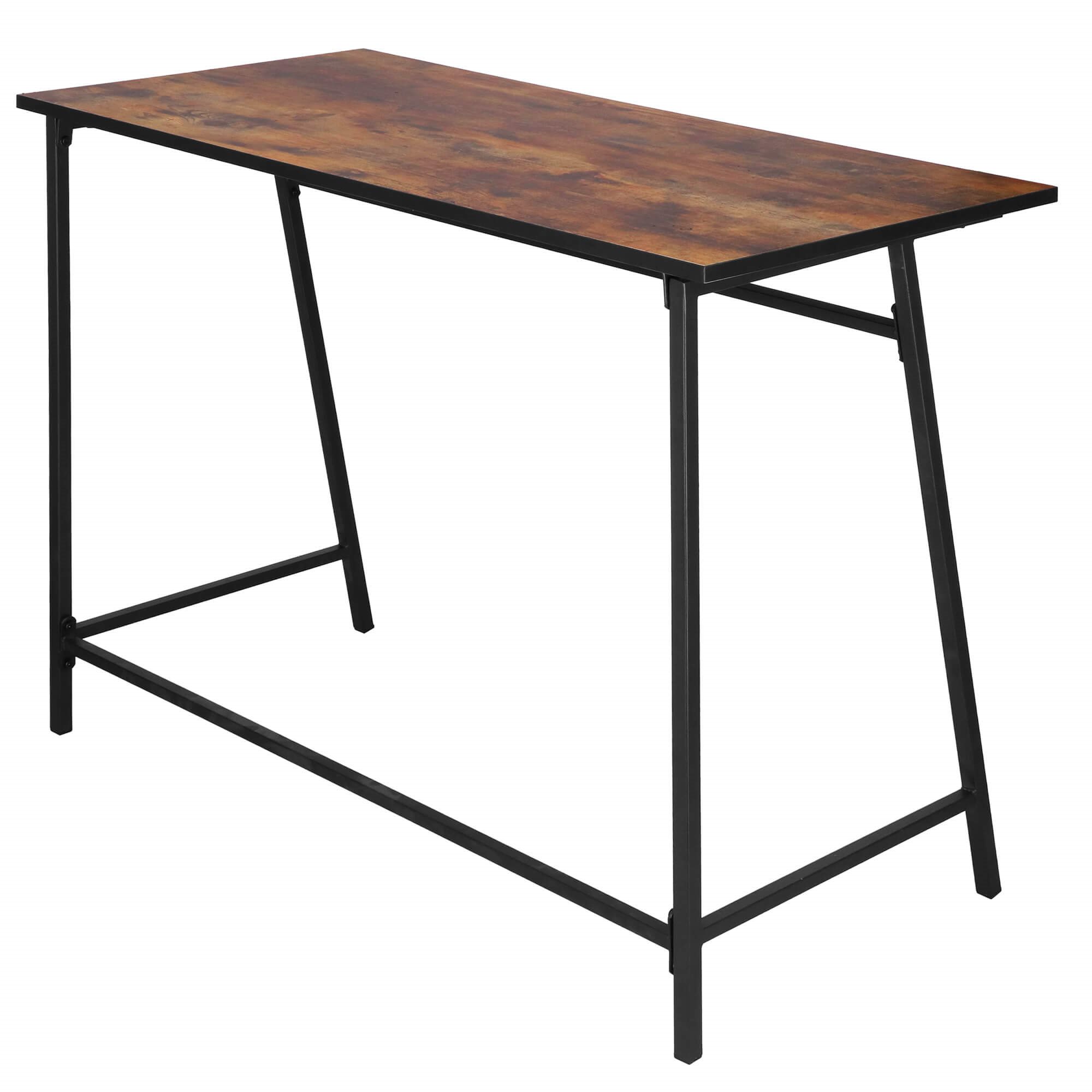Rašomasis stalas springos hf0027, 100x50x76 cm, loft stilius