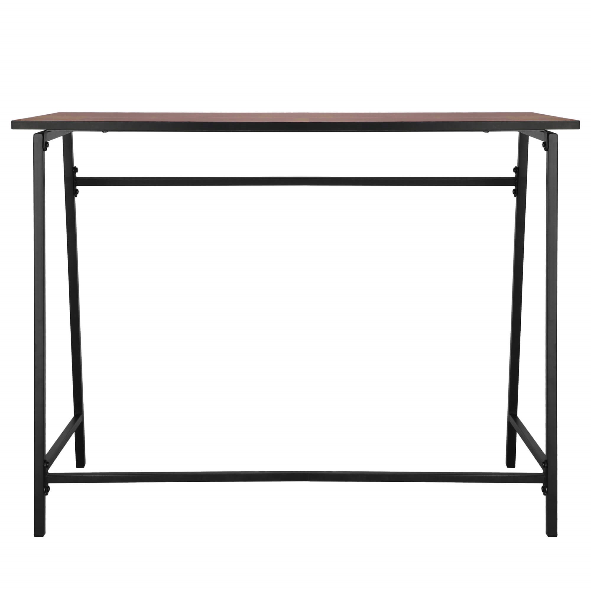 Rašomasis stalas springos hf0027, 100x50x76 cm, loft stilius