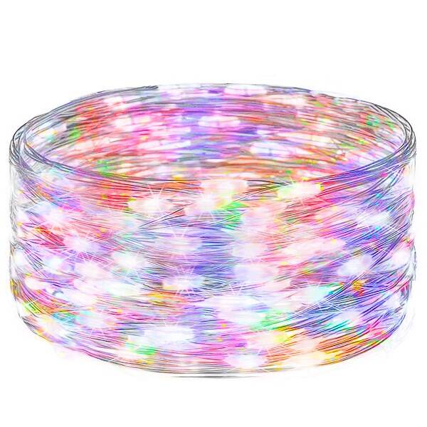Kalėdinės lemputės su saulės baterija springos 22 m, 200 led
