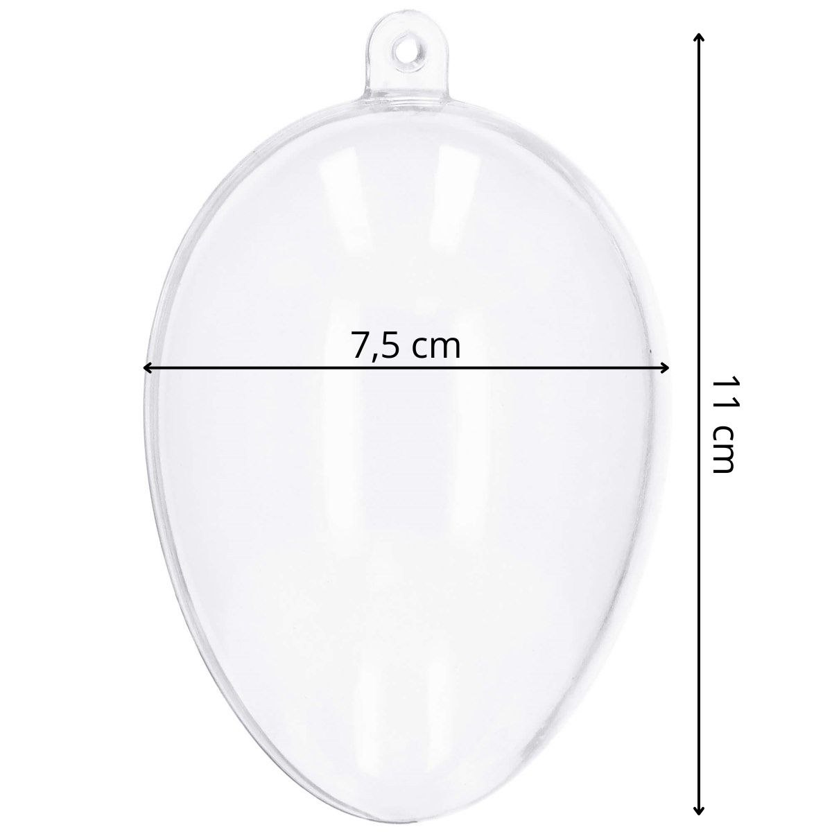 Akrilo dekoravimo kiaušinis springos 11 cm
