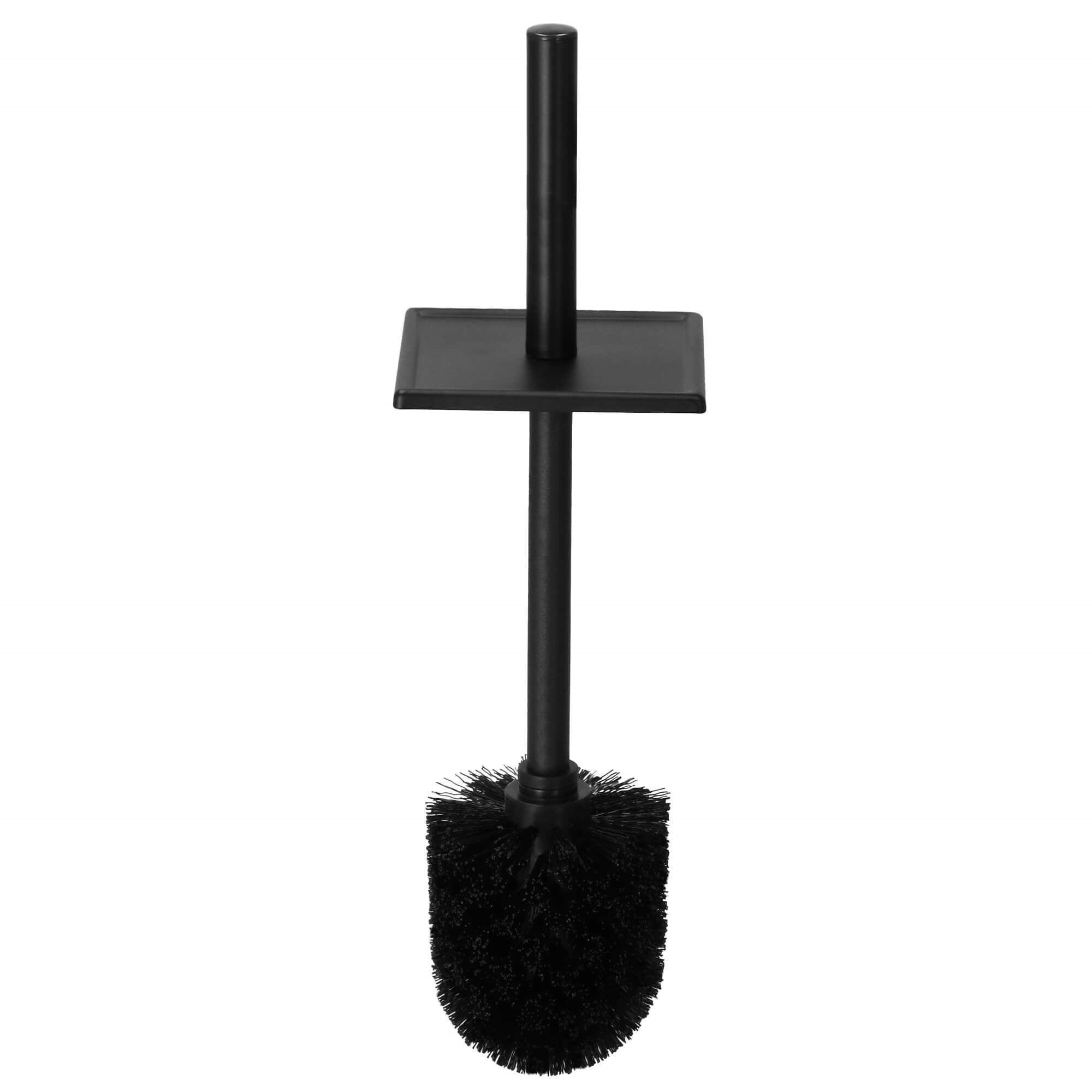 Tualeto šepetys springos tb0022, metalinis, juodas
