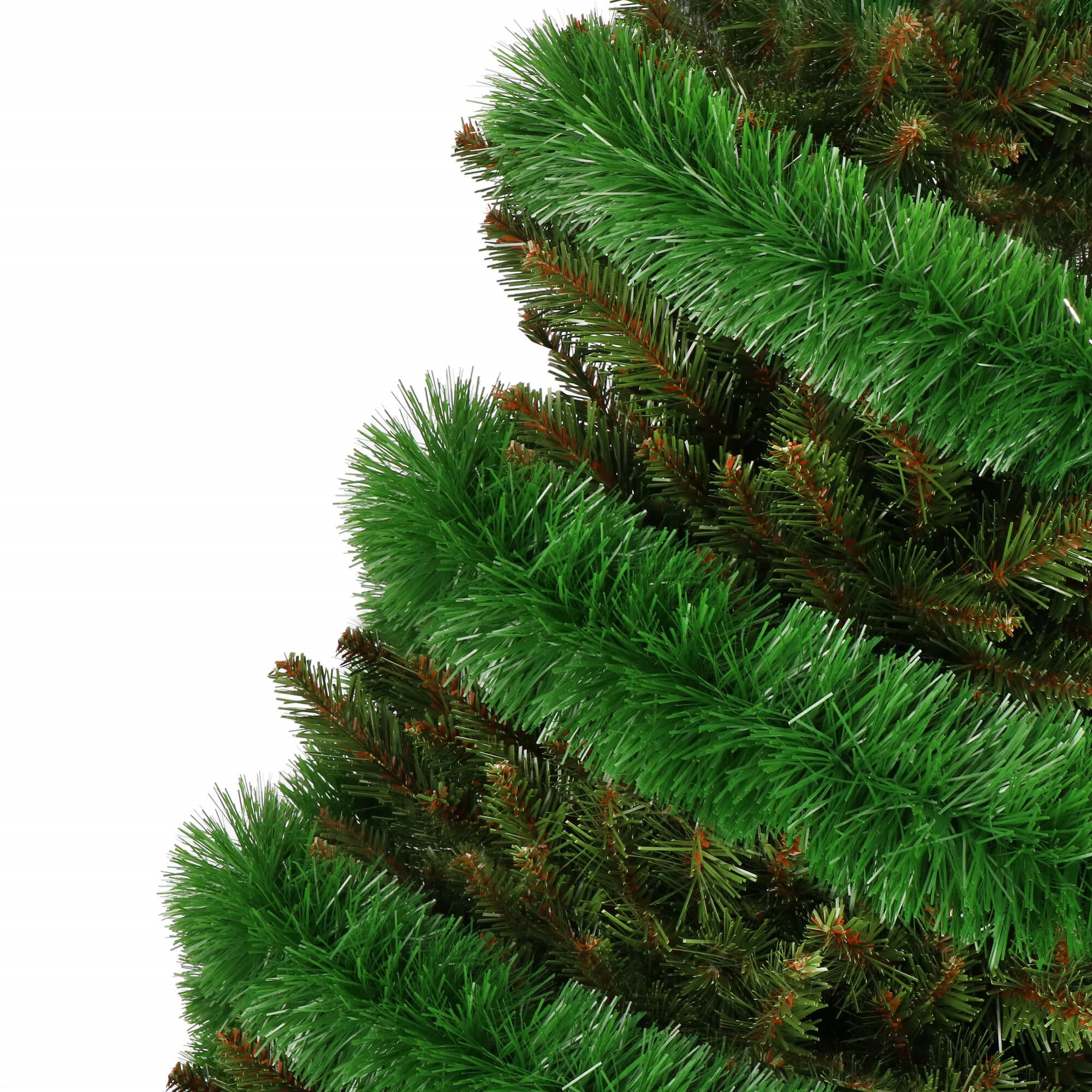 Kalėdų eglės girlianda springos 6 m, žalia