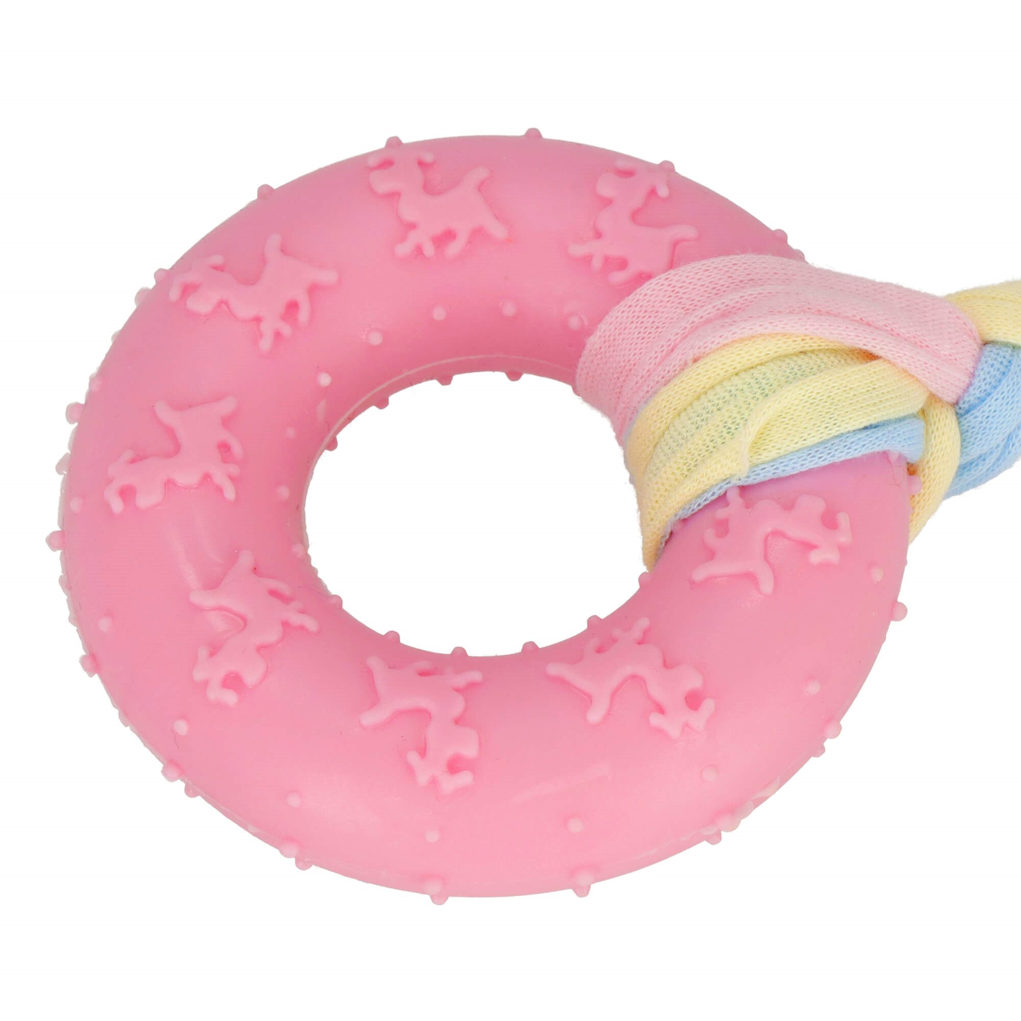 Šuns žaislas springos pa1065, rožinis, 21 cm