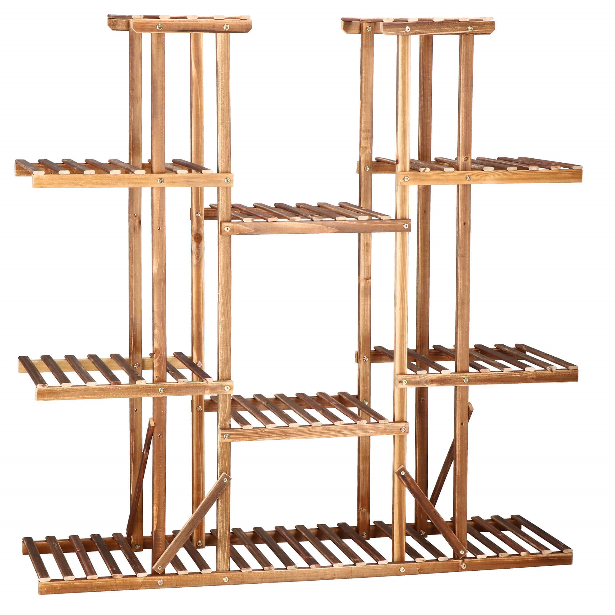 Gėlių stovas springos 119 cm su 9 lentynomis 1