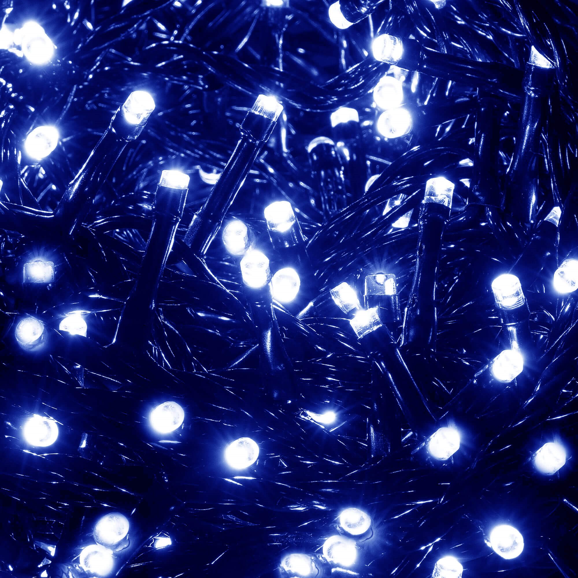 Kalėdinės lemputės springos 200 led, 12,5 m