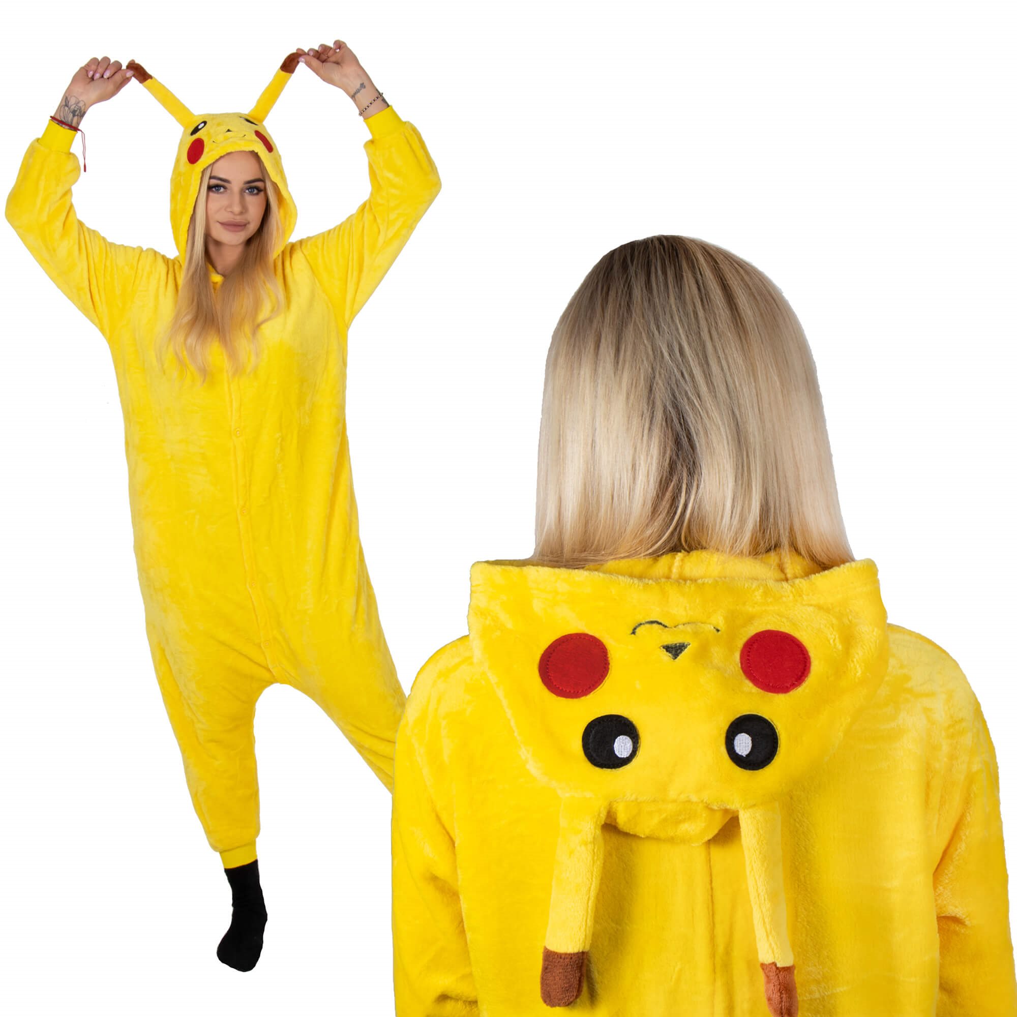 Kigurumi pižama, dydis s, pikachu dizainas 2