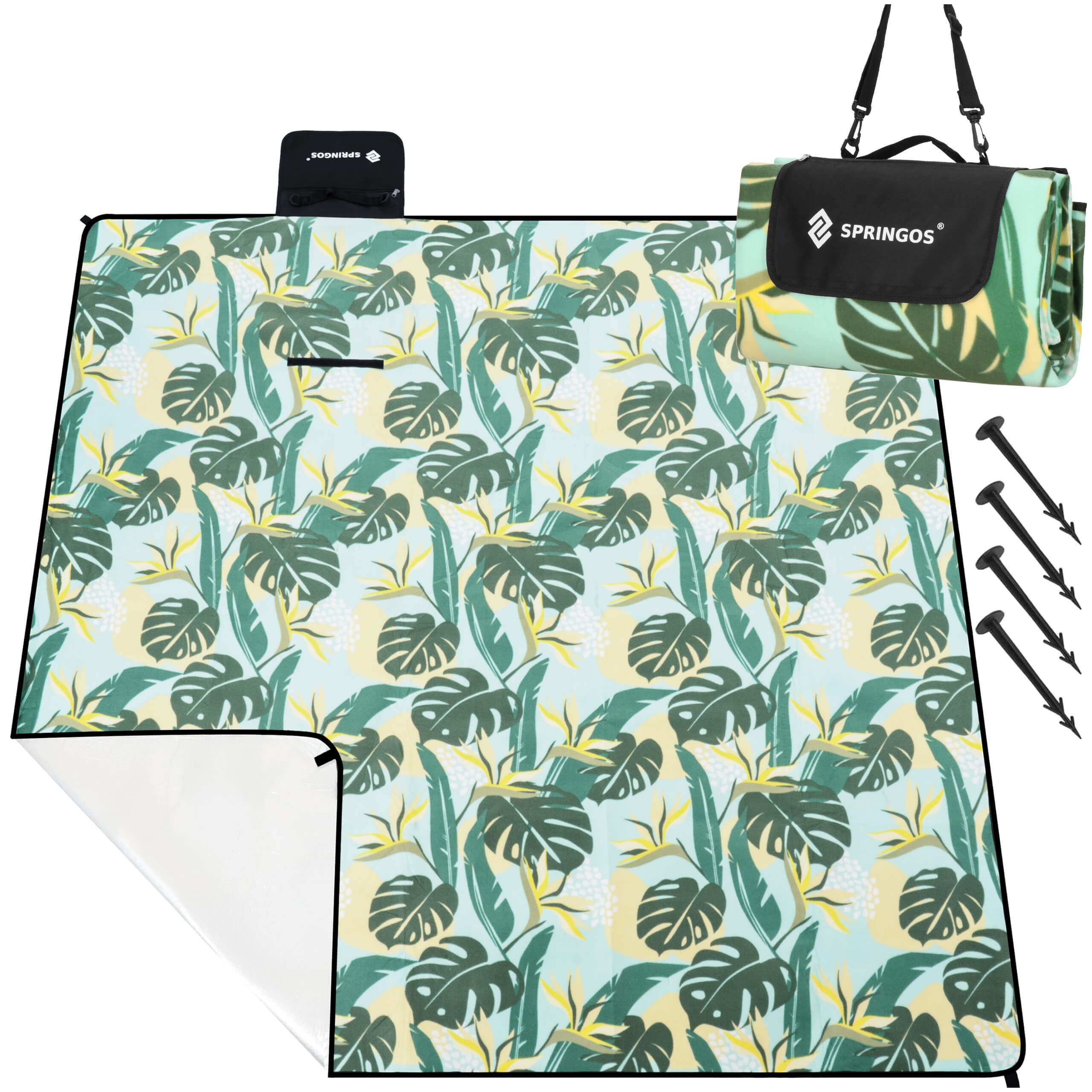 Paplūdimio pledas Springos 200x200 cm