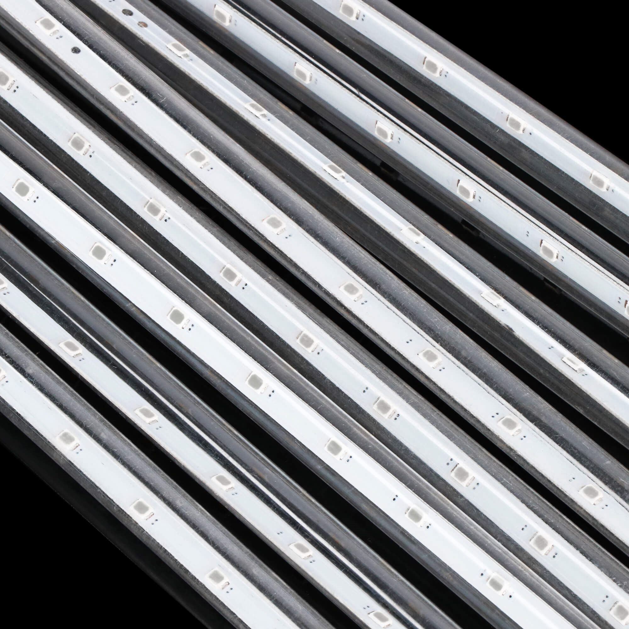 Šviesos girlianda su varvekliais, krintančio sniego efektas, 144 led, 3 m