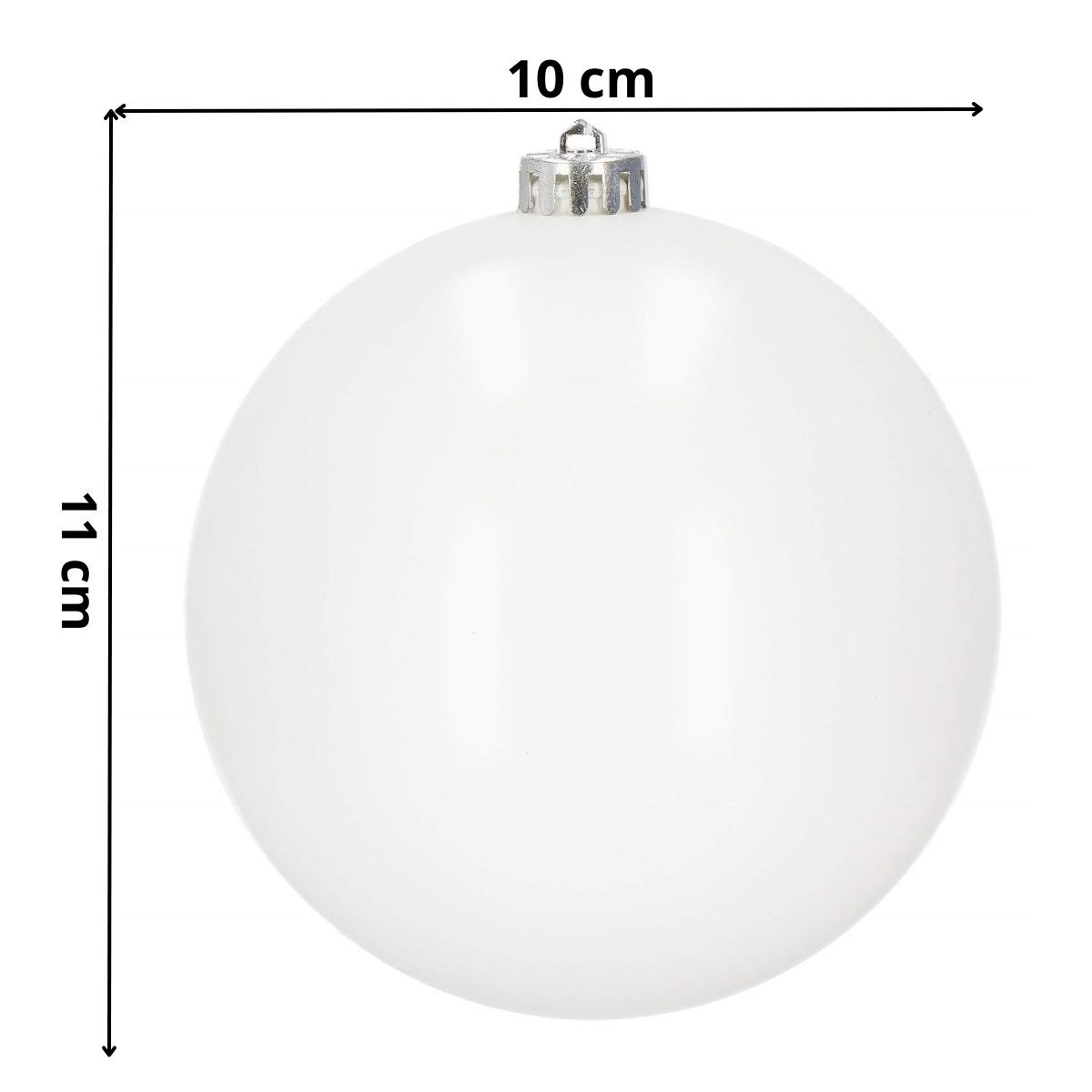 Kalėdiniai kamuoliukai Springos CA1189 10 cm 6 vnt.