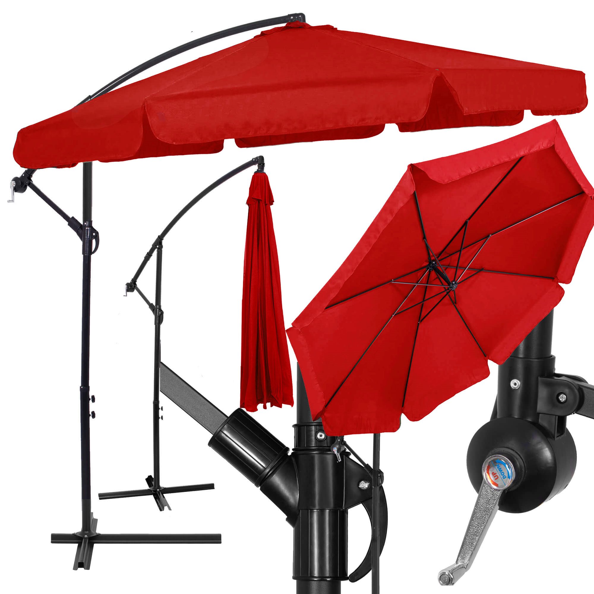 Sodo skėtis Springos GU0044 350 cm 3