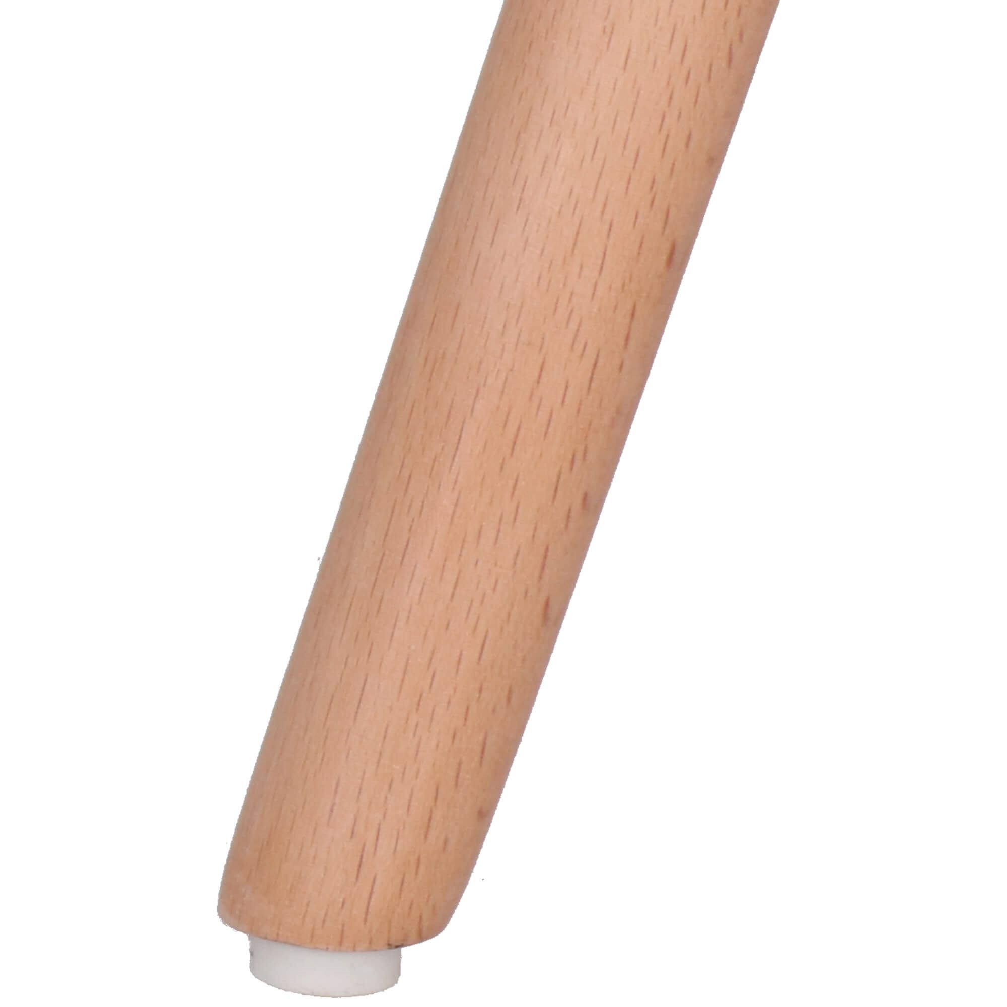 Apvalus stalas springos su medinėmis kojomis 60x45,5 cm