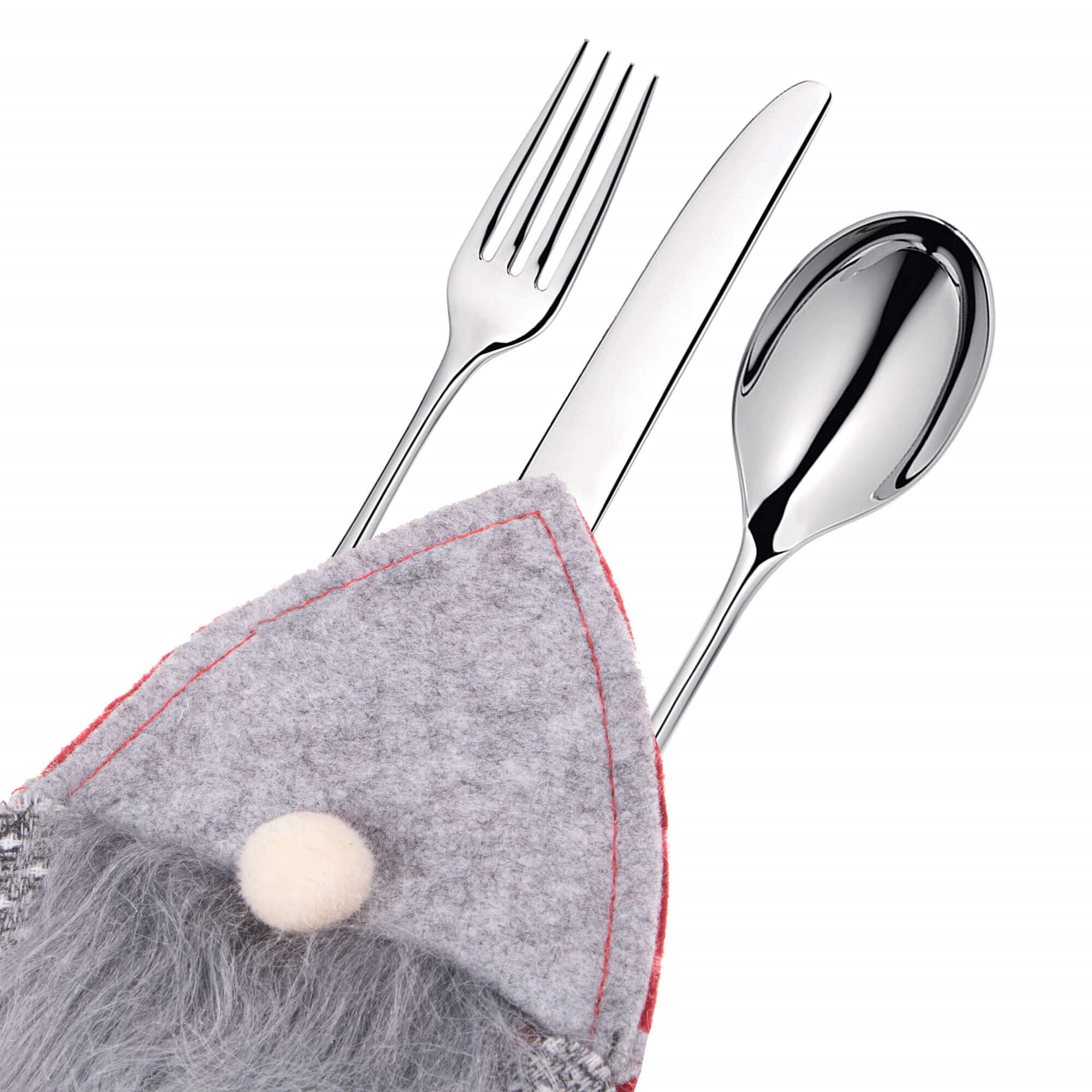 Stalo įrankių dėklas springos, 2 vnt., pilkas ir raudonas, 14 cm 2